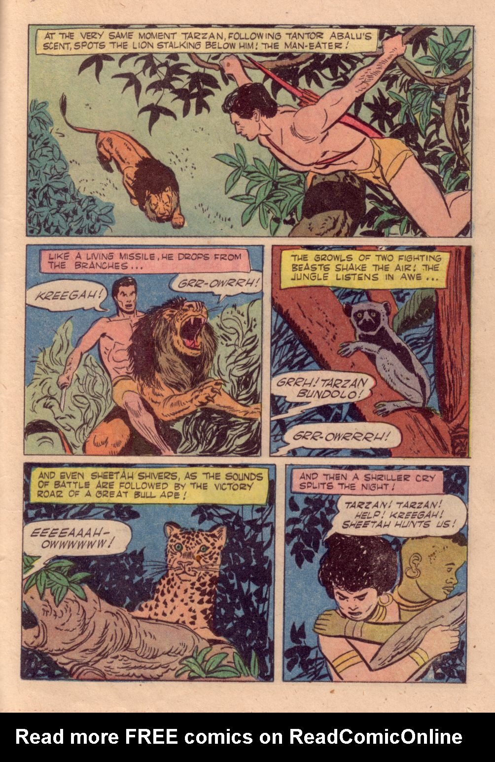 Read online Tarzan (1948) comic -  Issue #98 - 25