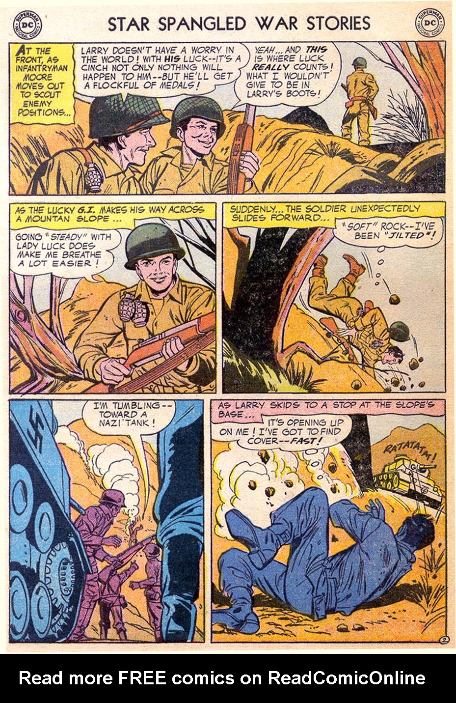 Read online Star Spangled War Stories (1952) comic -  Issue #44 - 28
