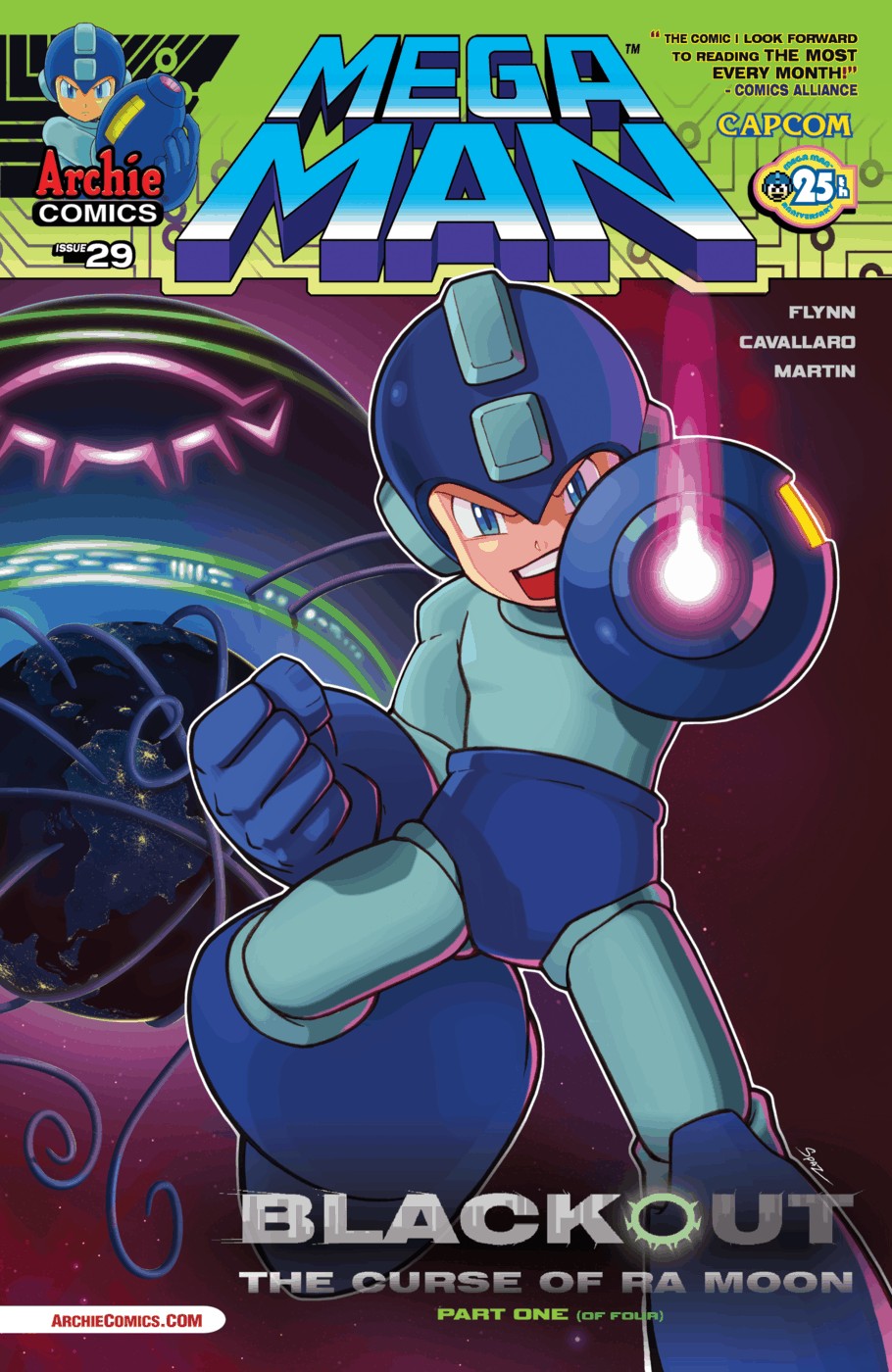 Read online Mega Man comic -  Issue #29 - 1