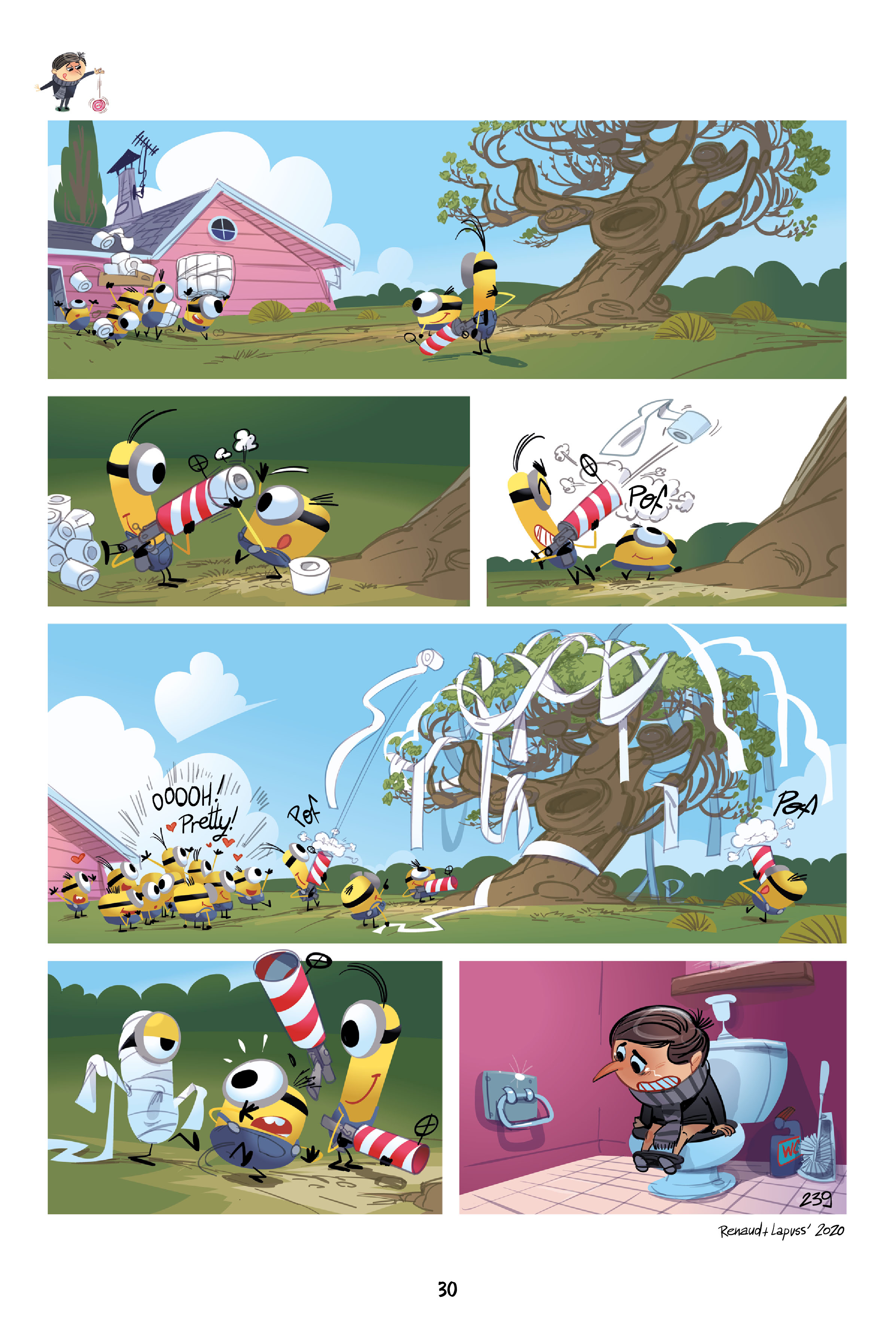 Read online Minions: Mini Boss comic -  Issue # Full - 30