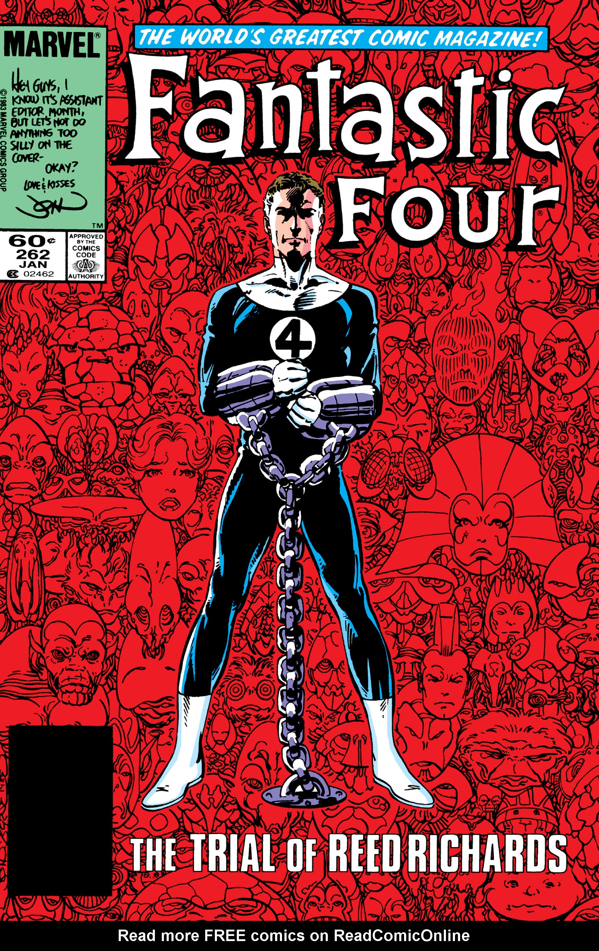 Read online Fantastic Four (1961) comic -  Issue #262 - 1