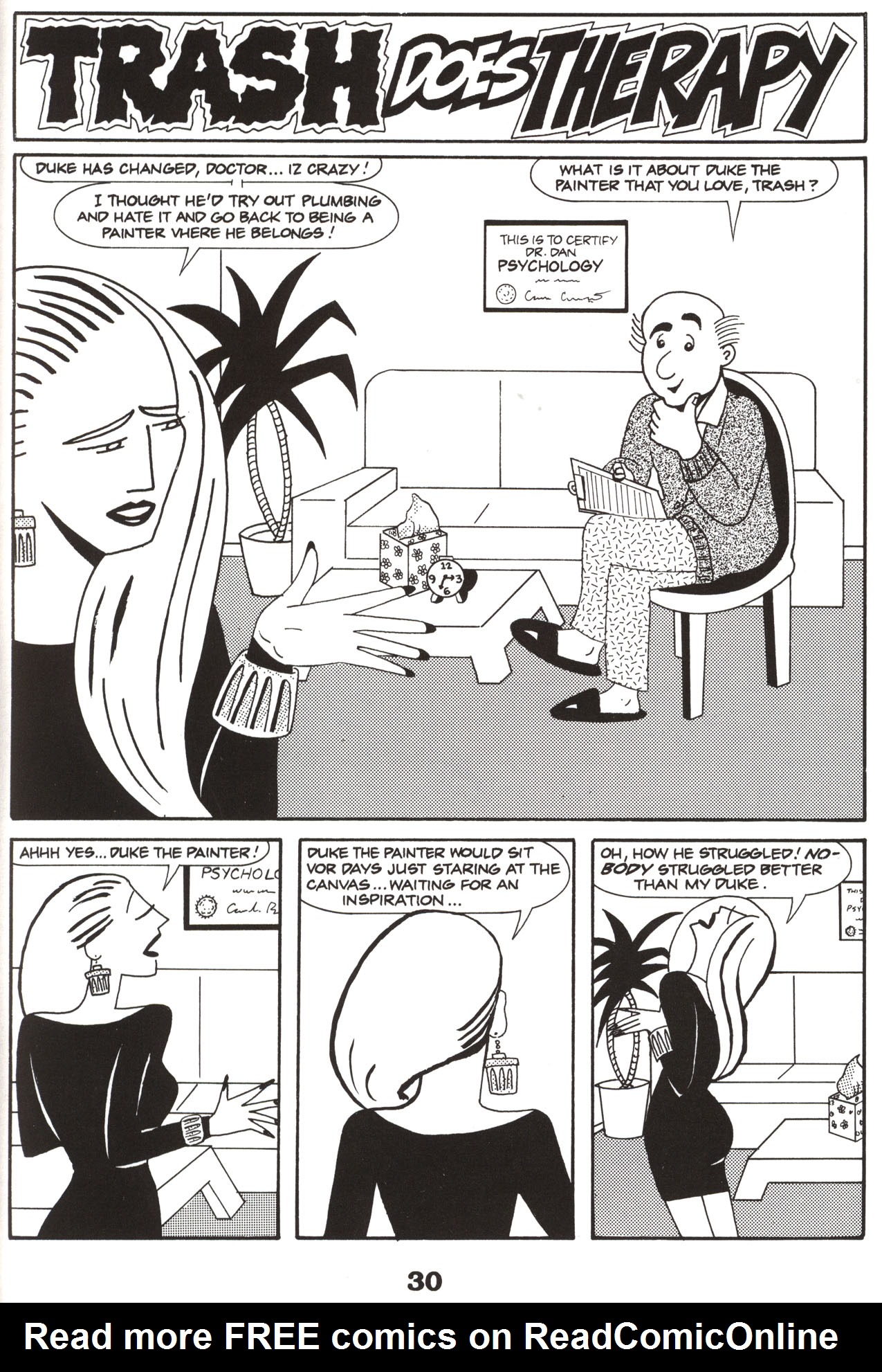 Read online Sex, Lies and Mutual Funds of the Yuppies From Hell comic -  Issue # Full - 32