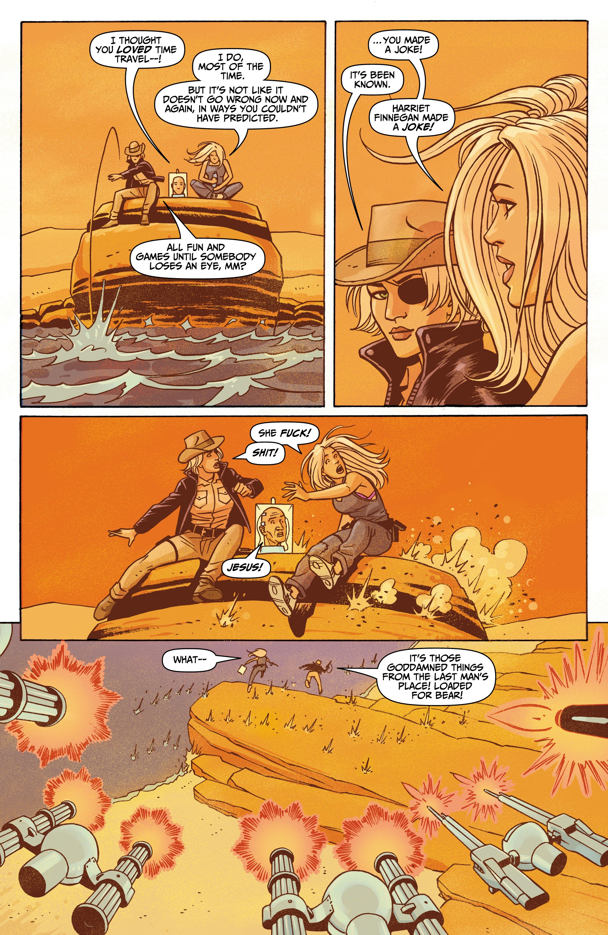 Read online Marjorie Finnegan, Temporal Criminal comic -  Issue #6 - 22