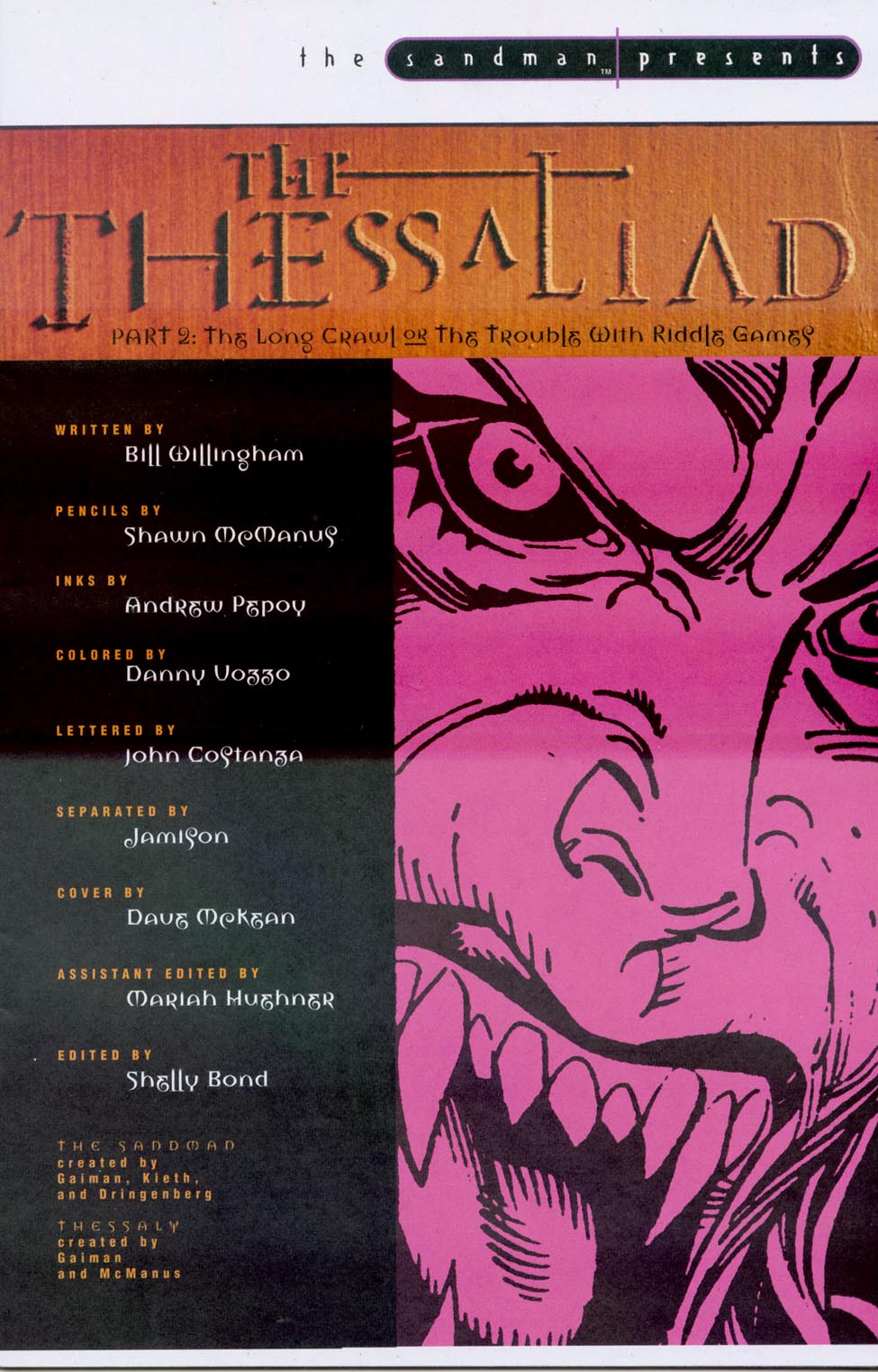 Read online The Sandman Presents: The Thessaliad comic -  Issue #2 - 2