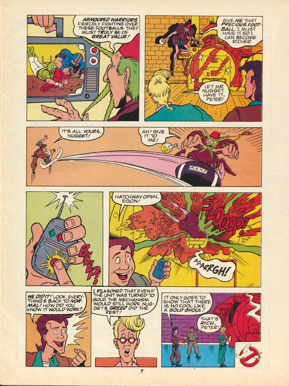 Read online The Real Ghostbusters comic -  Issue #134 - 24