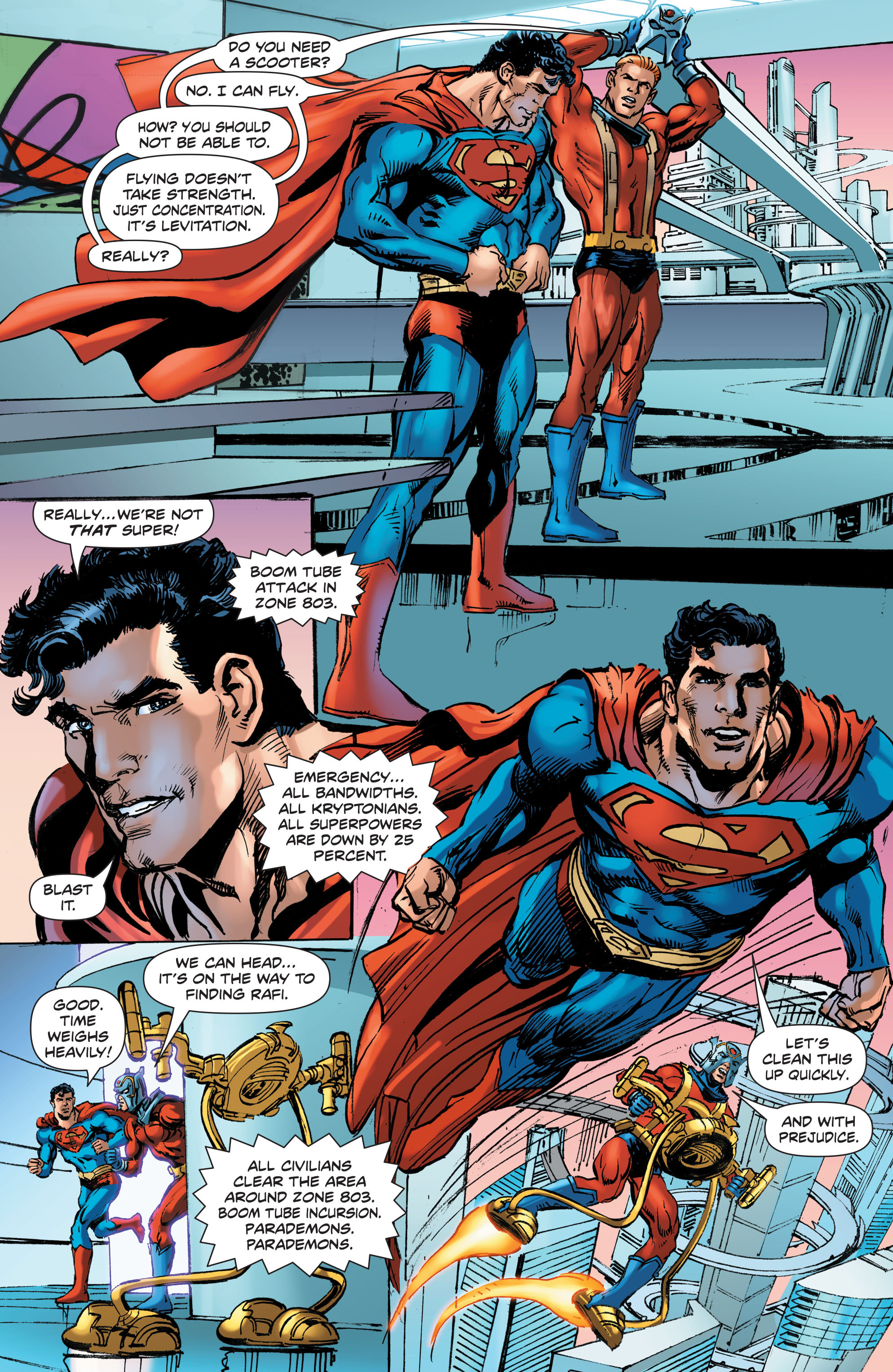 Read online Superman: The Coming of the Supermen comic -  Issue #4 - 18