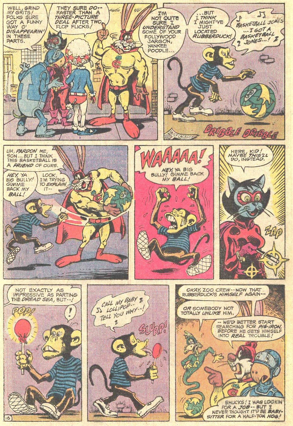 Read online Captain Carrot and His Amazing Zoo Crew! comic -  Issue #2 - 17