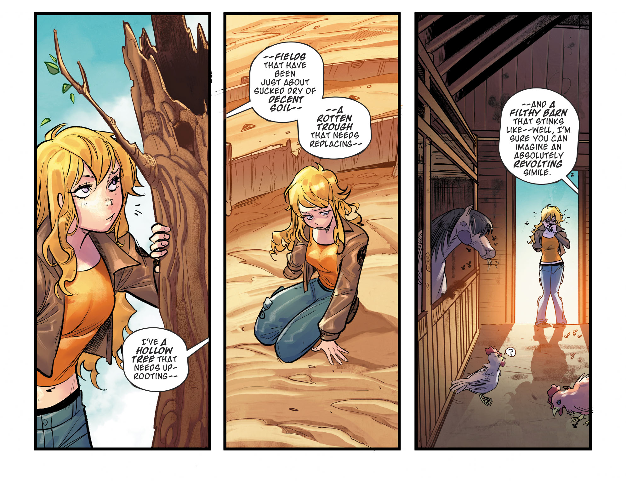 Read online RWBY comic -  Issue #3 - 9