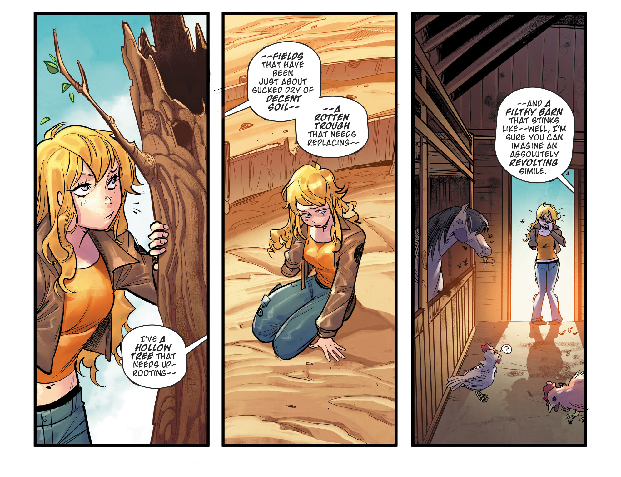 Read online RWBY comic -  Issue #3 - 9