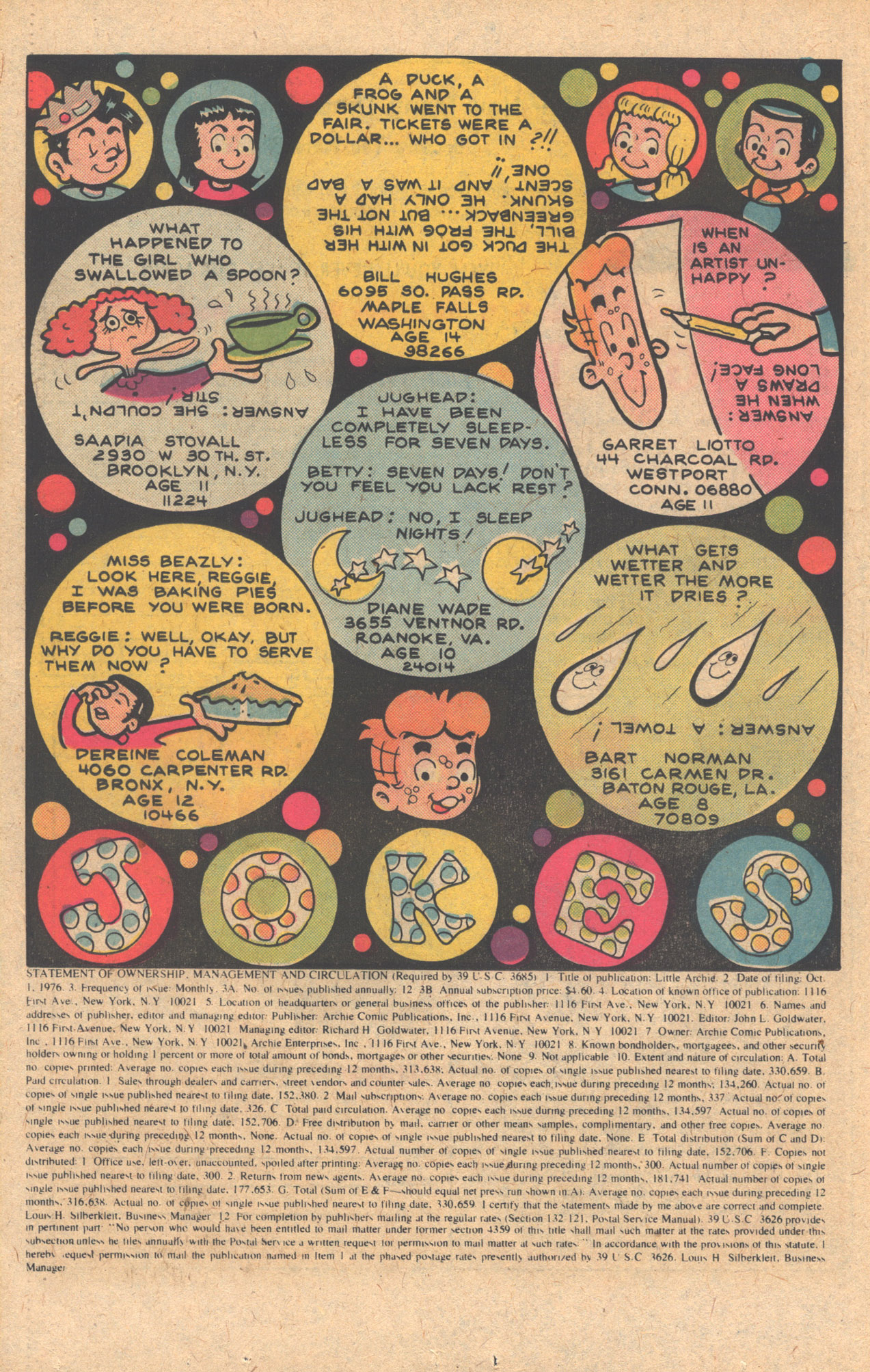 Read online The Adventures of Little Archie comic -  Issue #117 - 26