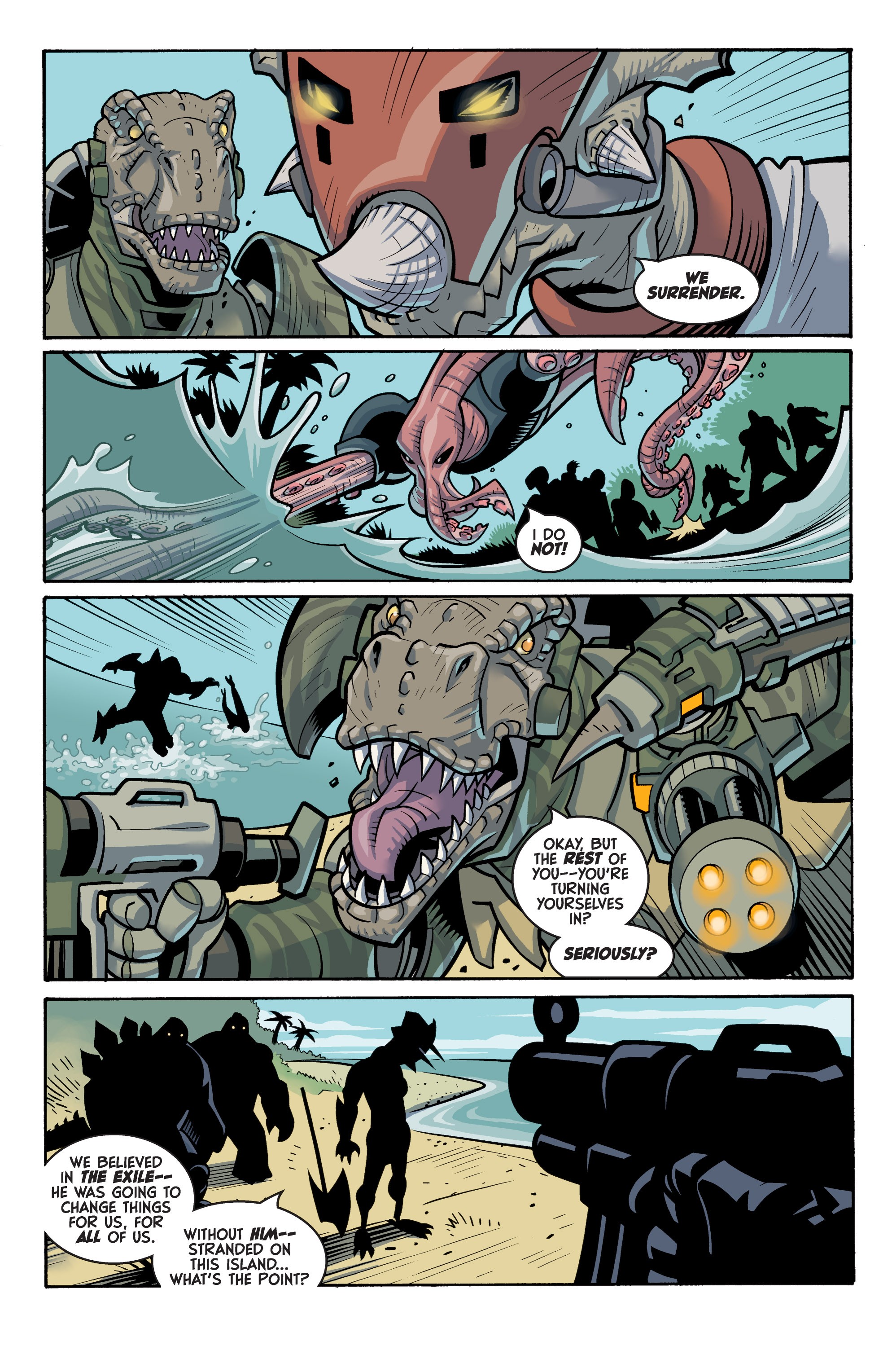 Read online Super Dinosaur (2011) comic -  Issue #11 - 17