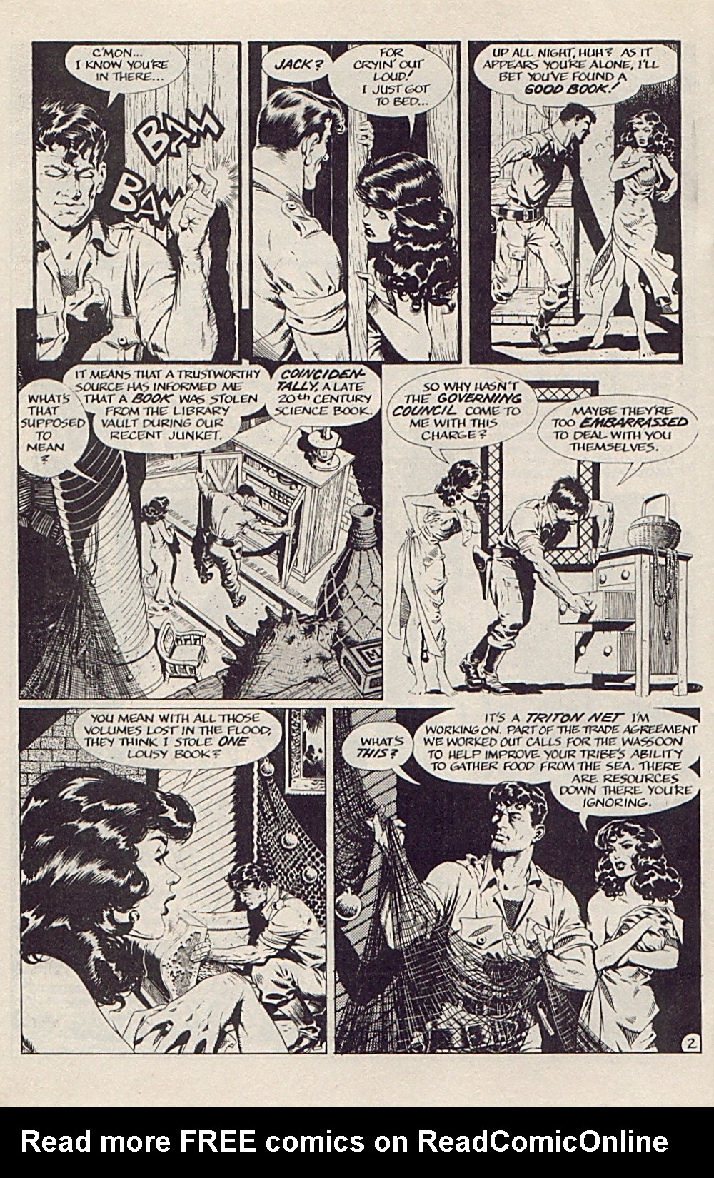 Read online Xenozoic Tales comic -  Issue #5 - 5