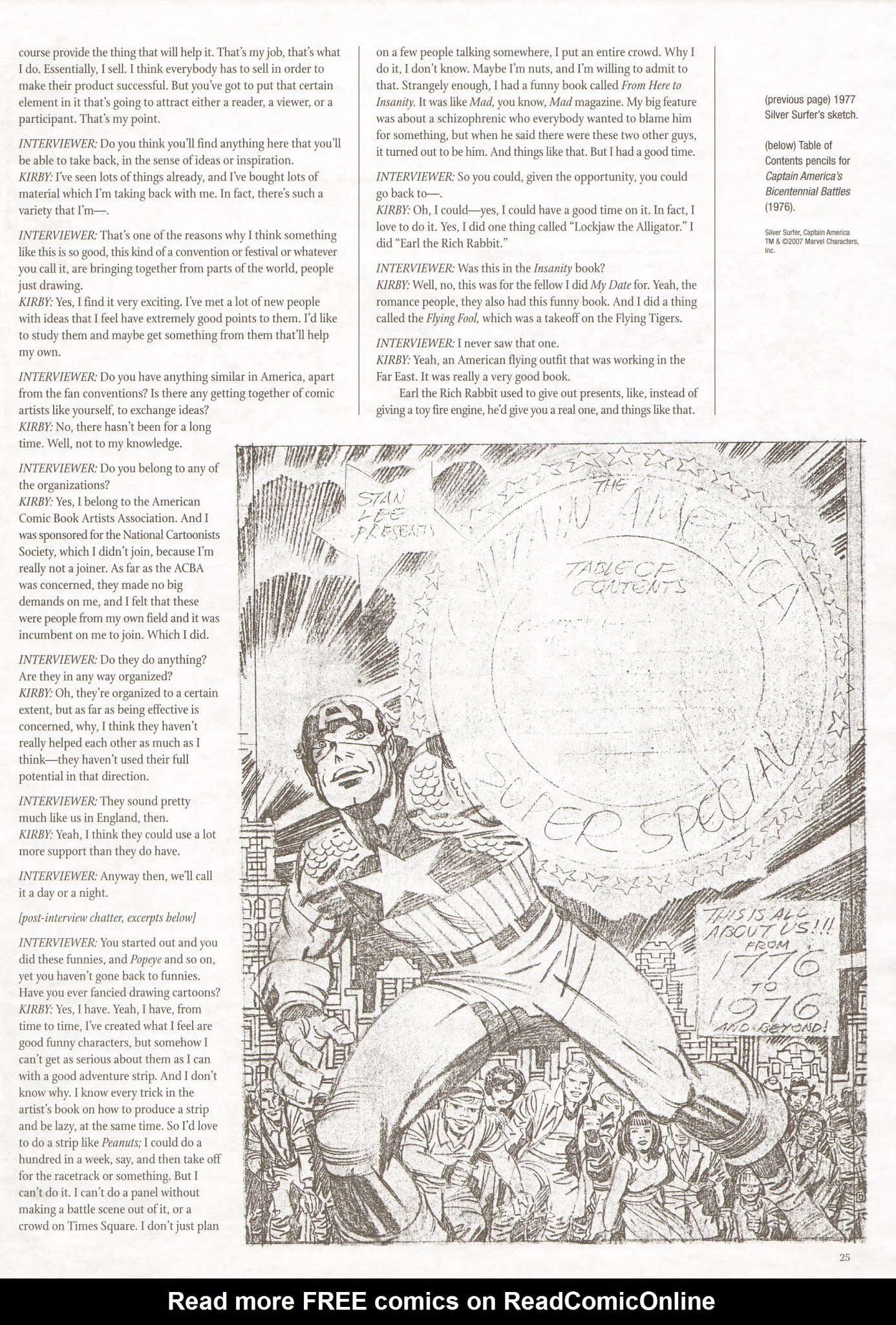 Read online The Jack Kirby Collector comic -  Issue #48 - 27