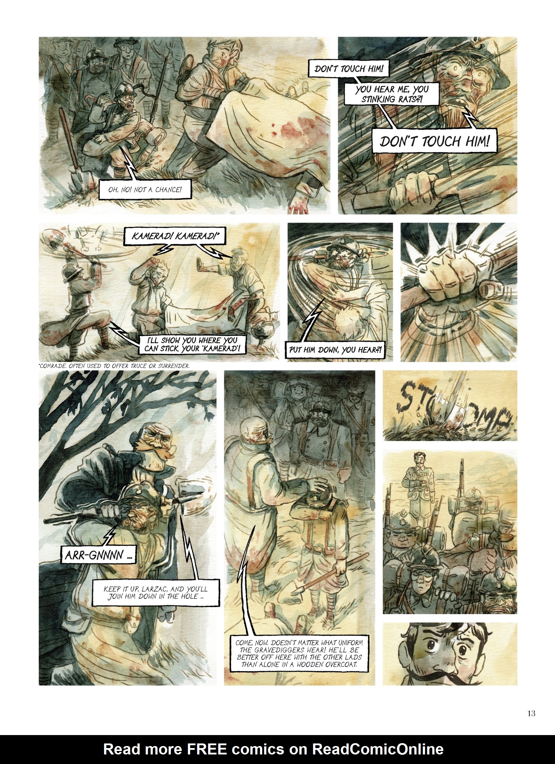Read online Swan Song comic -  Issue #1 - 14