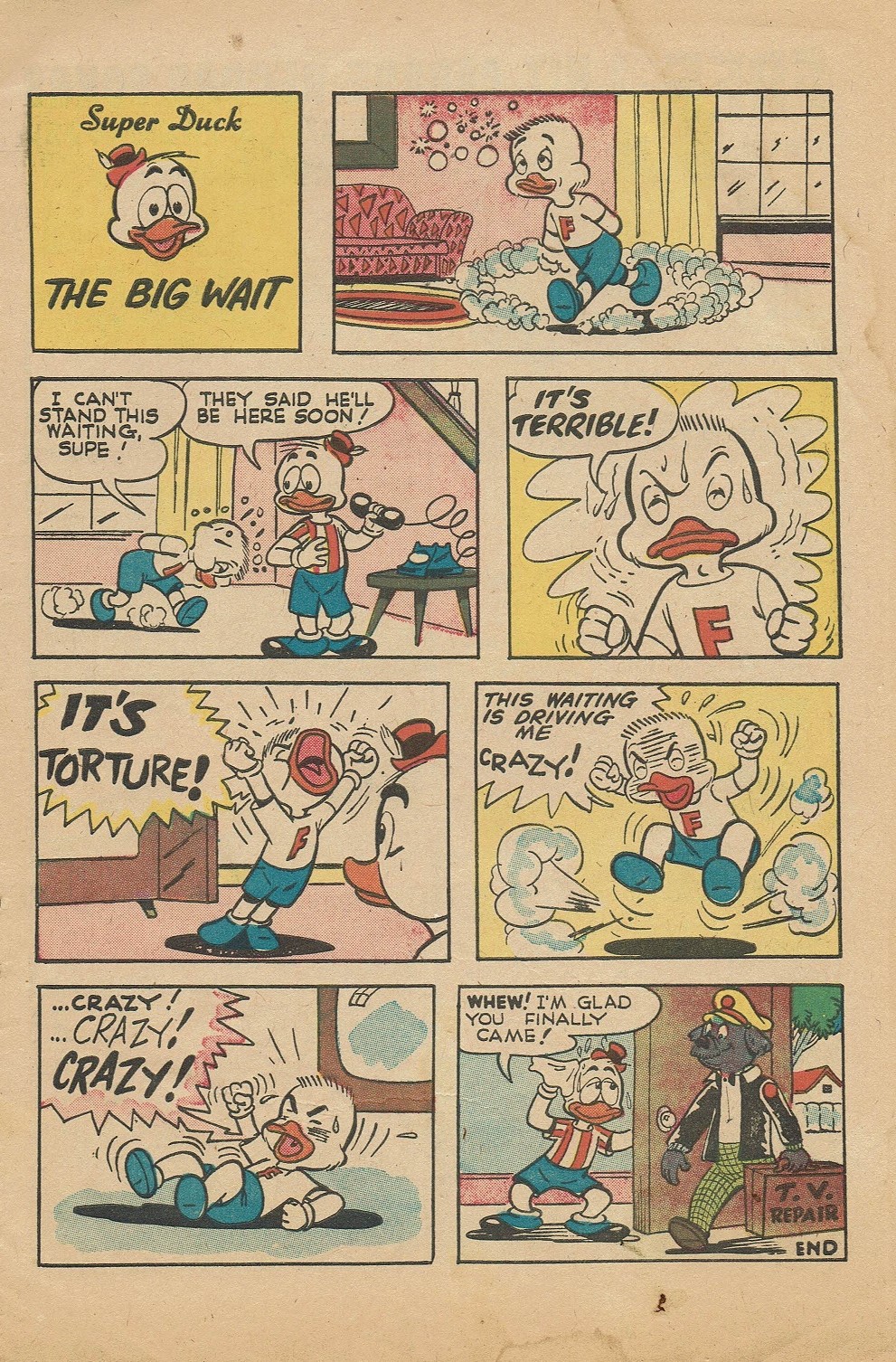Read online Super Duck Comics comic -  Issue #85 - 11