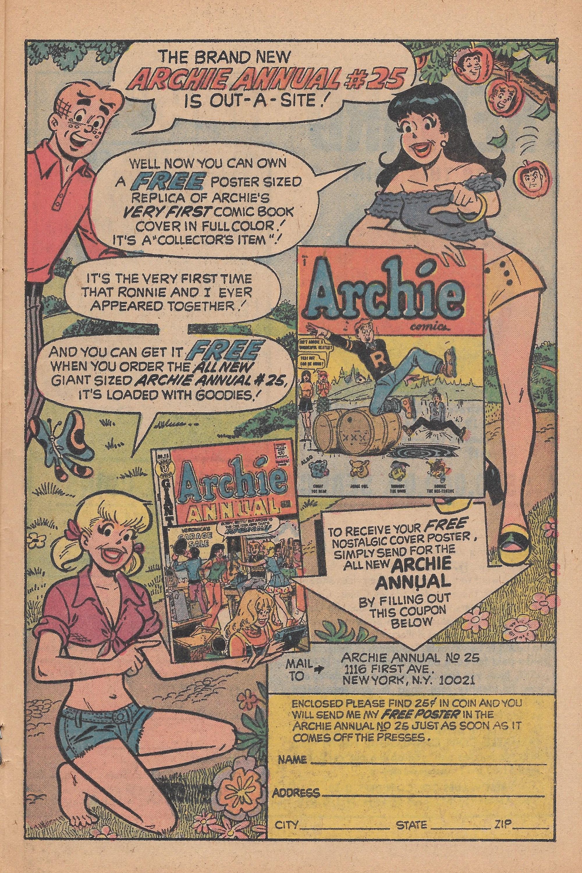 Read online Reggie and Me (1966) comic -  Issue #63 - 33