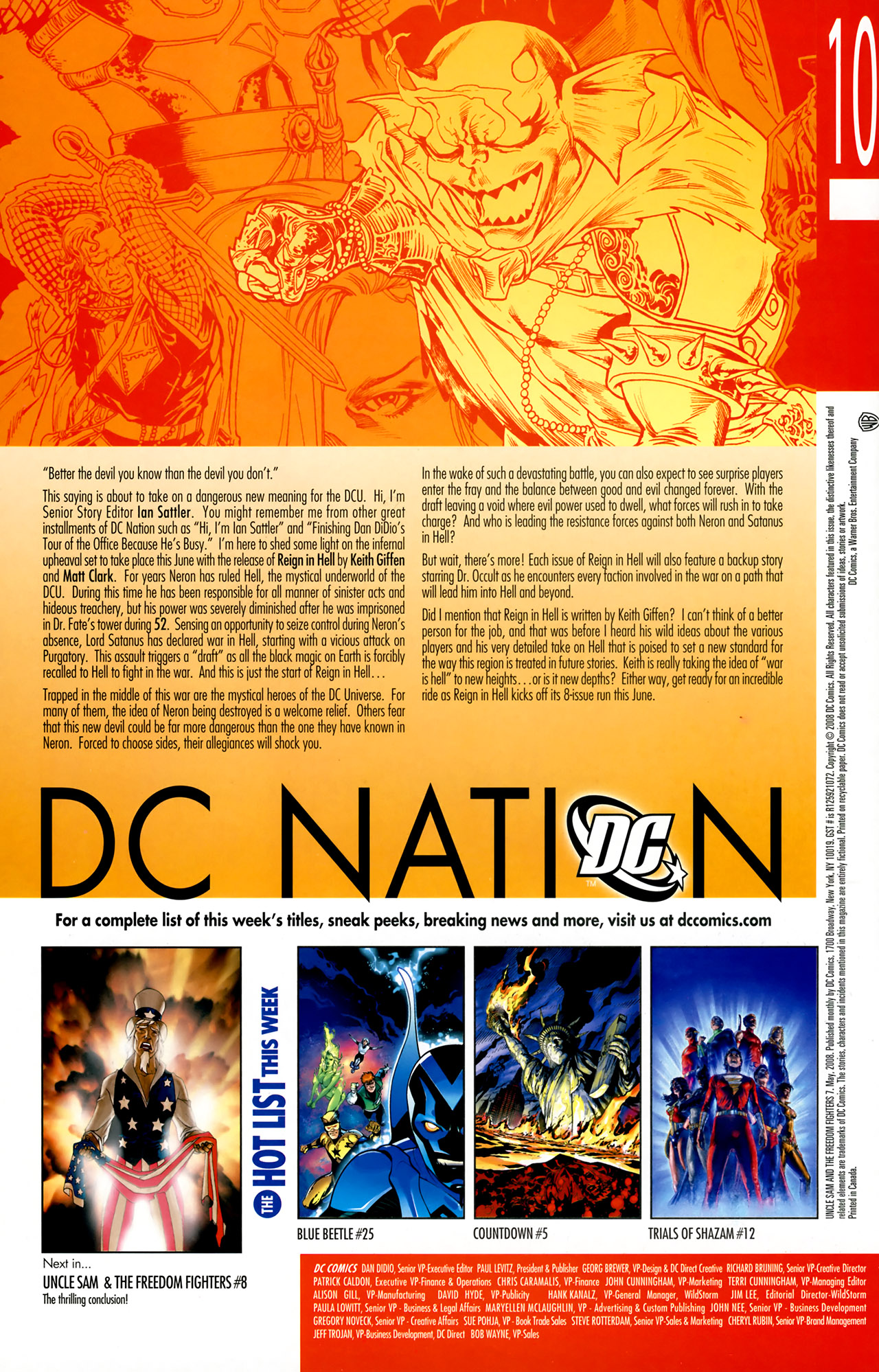 Read online Uncle Sam and the Freedom Fighters (2007) comic -  Issue #7 - 23