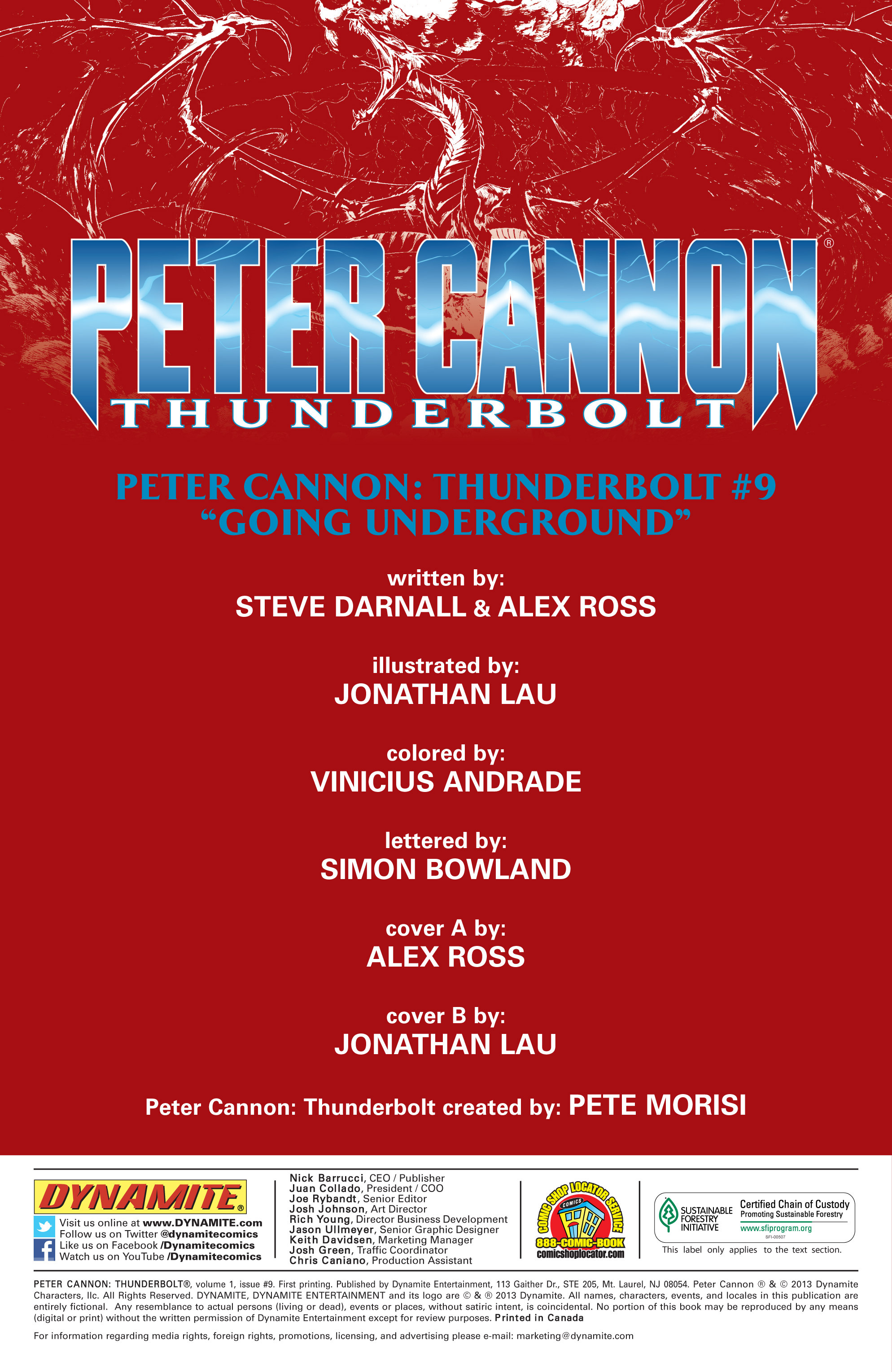 Peter Cannon: Thunderbolt (2012) Issue #9 #9 - English 3