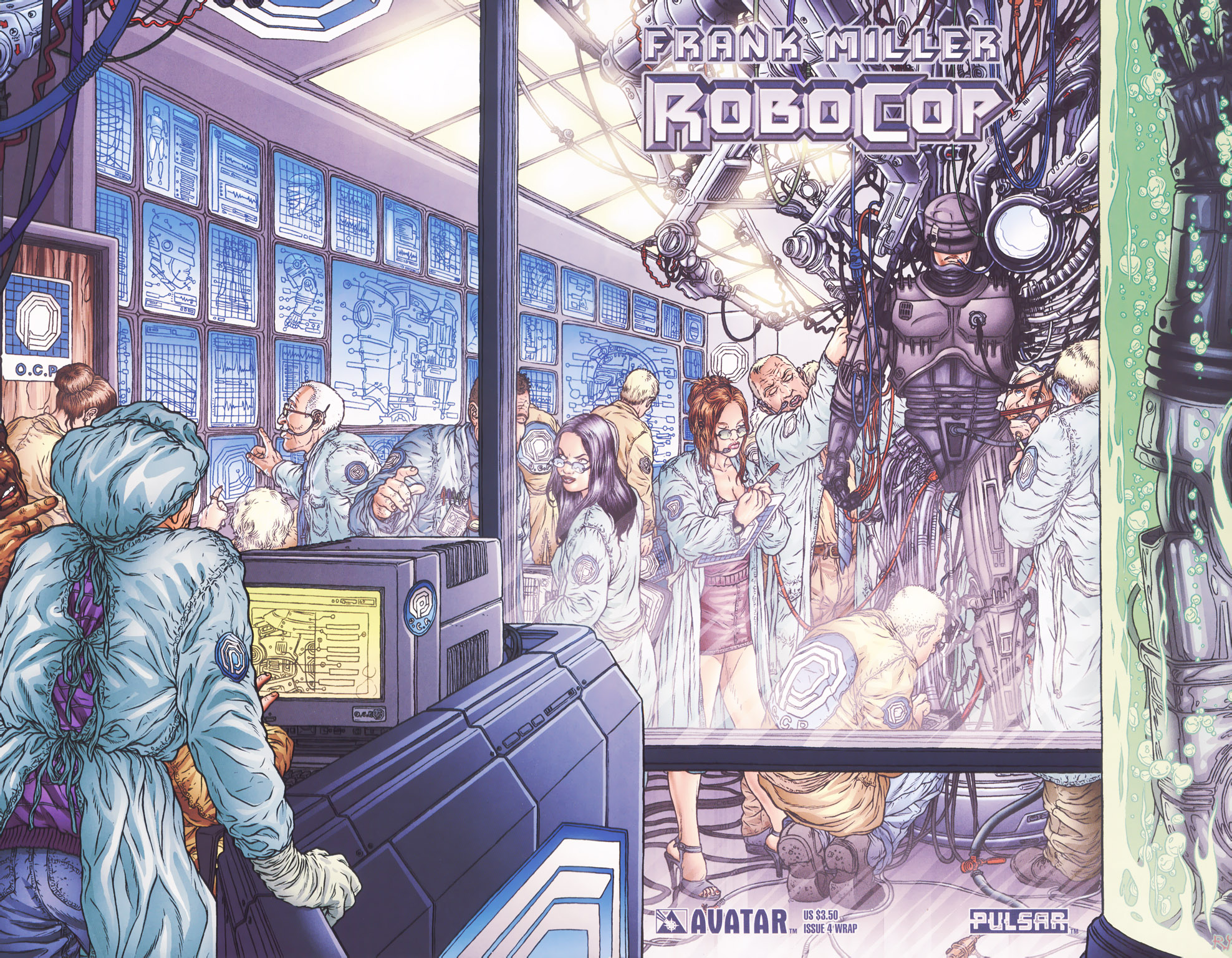 Read online Frank Miller's Robocop comic -  Issue #4 - 1