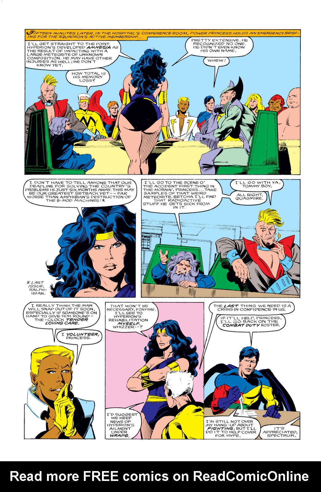 Read online Squadron Supreme (1985) comic -  Issue #7 - 15