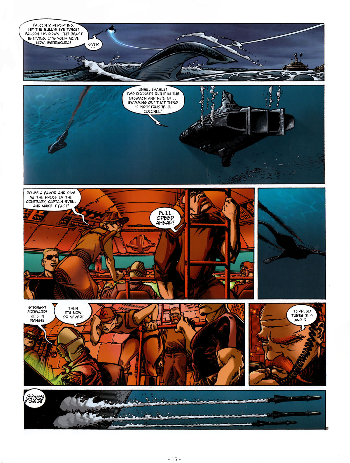 Read online Aquablue comic -  Issue #2 - 16