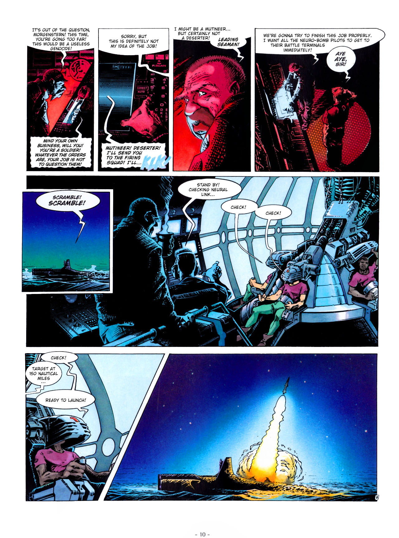 Read online Aquablue comic -  Issue #3 - 11