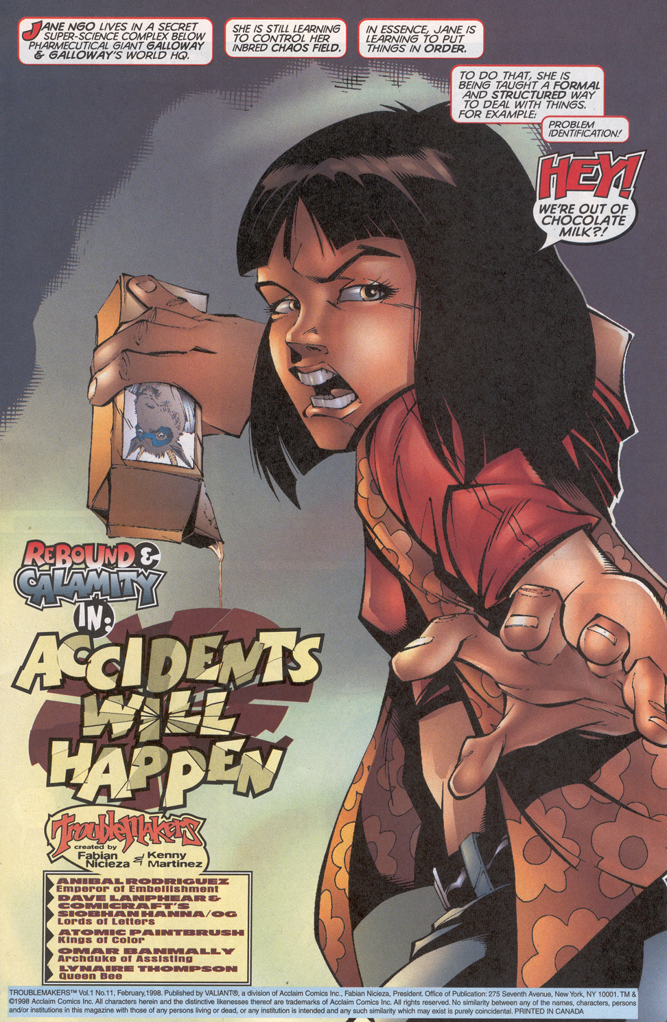 Read online Troublemakers comic -  Issue #11 - 2