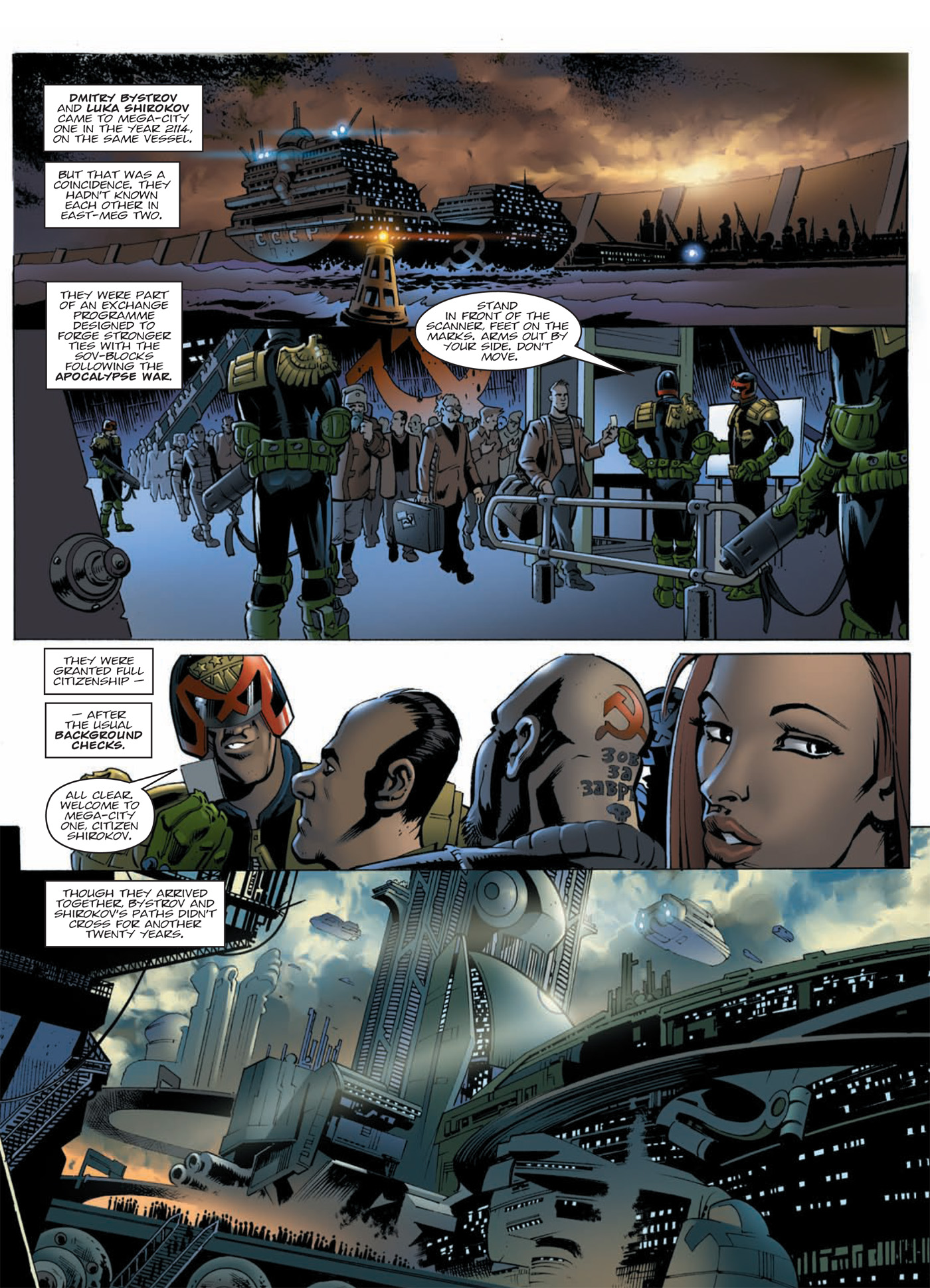 Read online Judge Dredd: Day of Chaos: Fallout comic -  Issue # TPB (Part 1) - 89