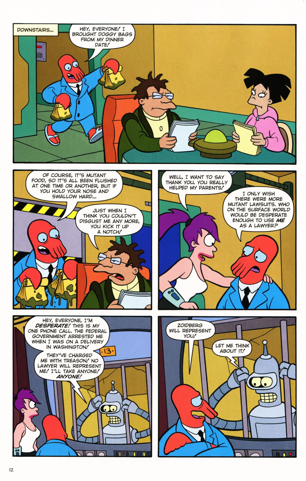 Read online Futurama Comics comic -  Issue #48 - 11