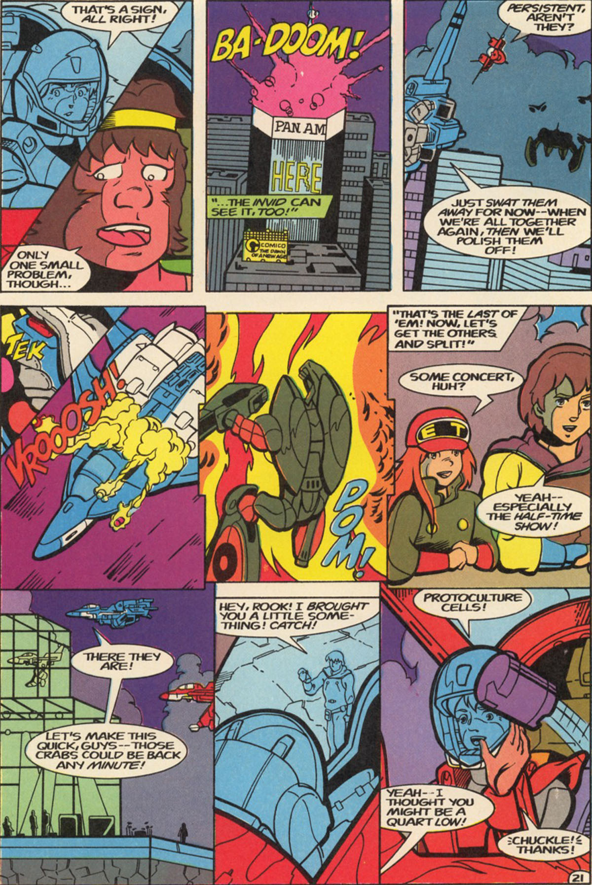 Read online Robotech The New Generation comic -  Issue #22 - 27