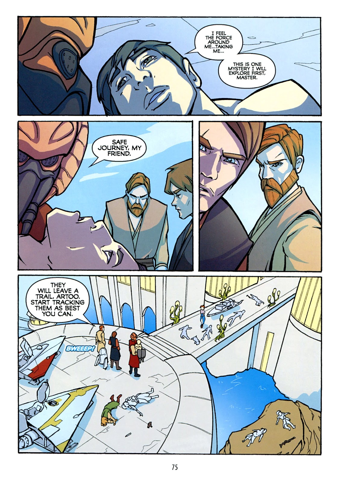 Star Wars: The Clone Wars - The Sith Hunters issue Full - Page 76