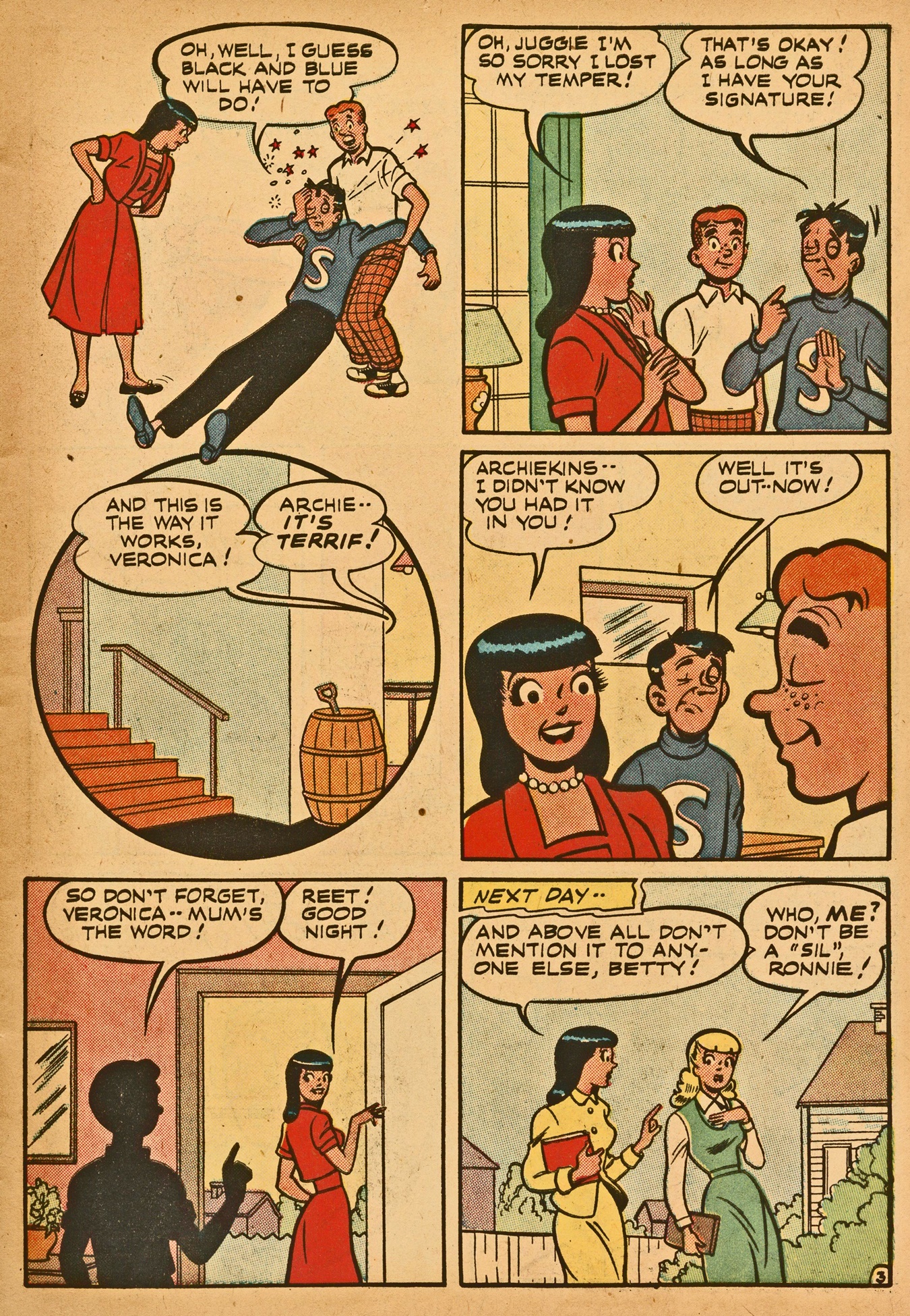 Read online Pep Comics comic -  Issue #84 - 5