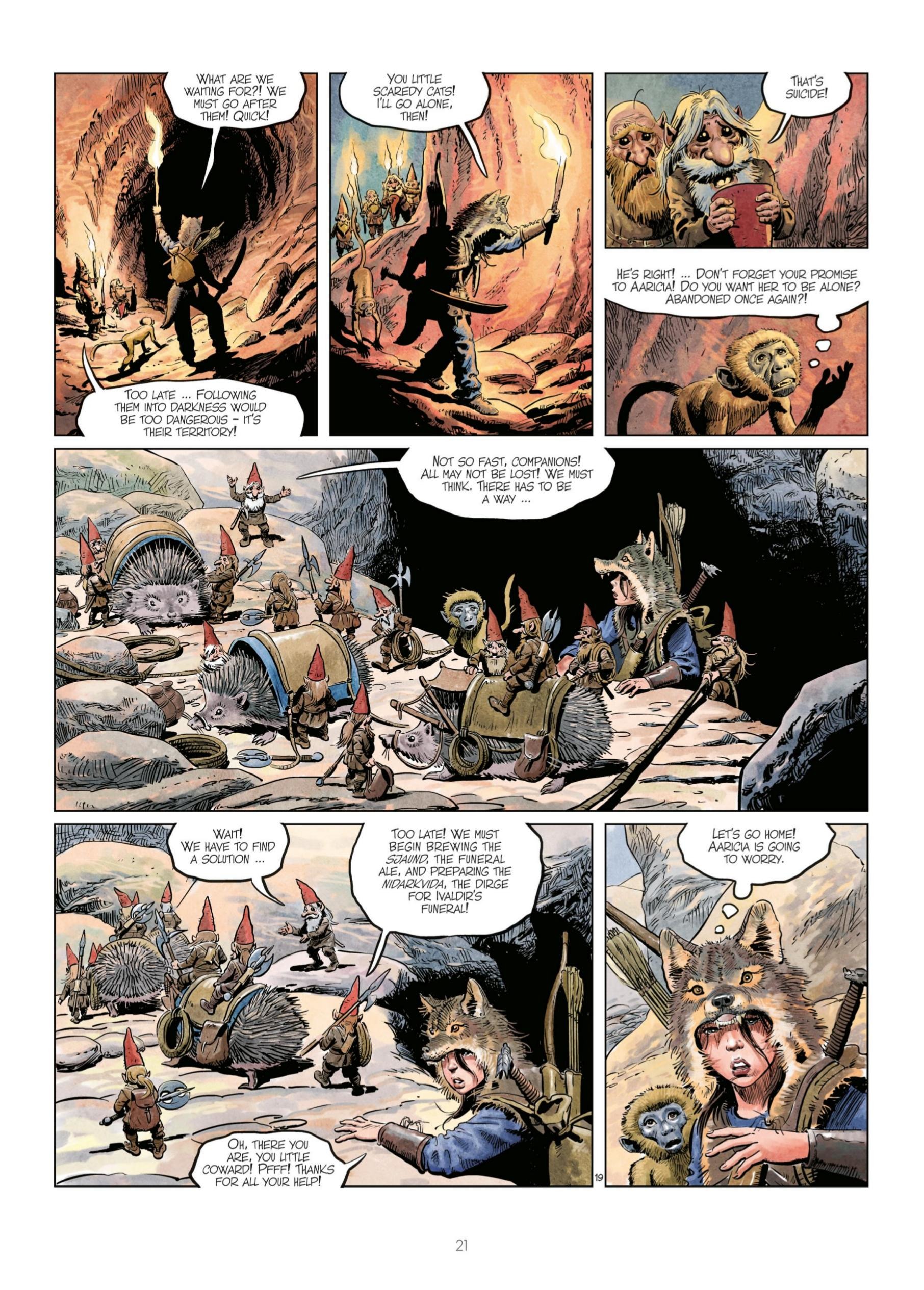 Read online The World of Thorgal: Wolfcub comic -  Issue #6 - 23