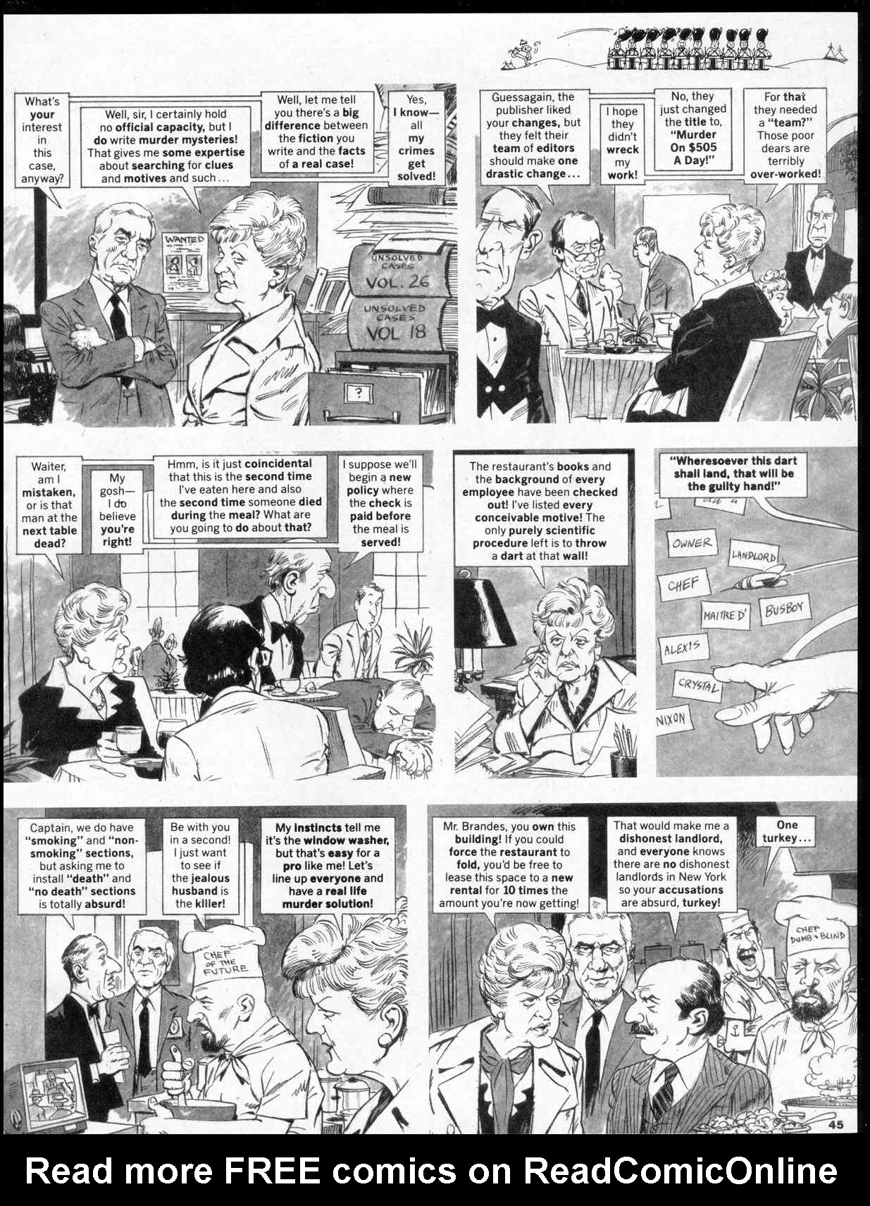 Read online MAD comic -  Issue #261 - 46