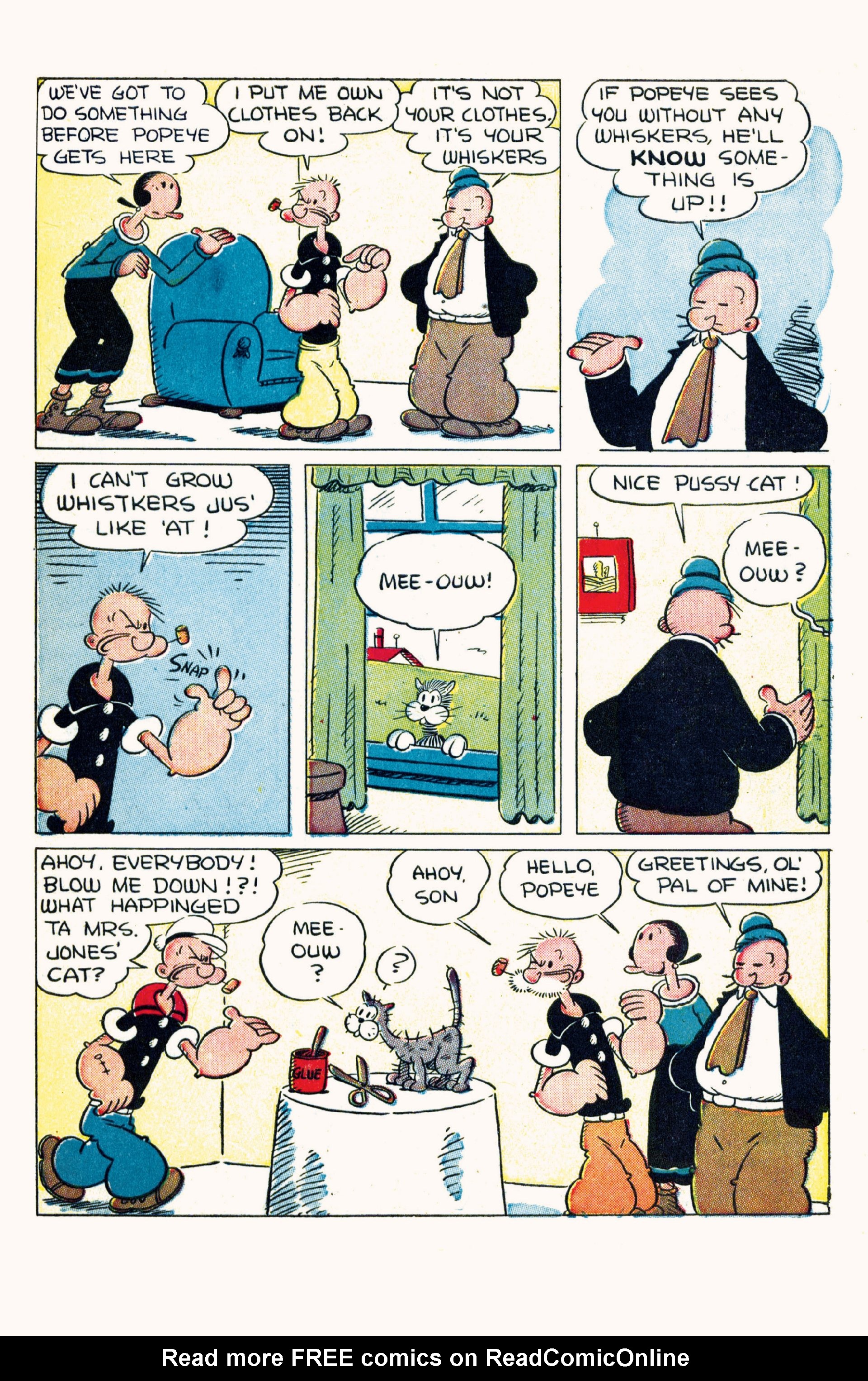 Read online Classic Popeye comic -  Issue #2 - 47