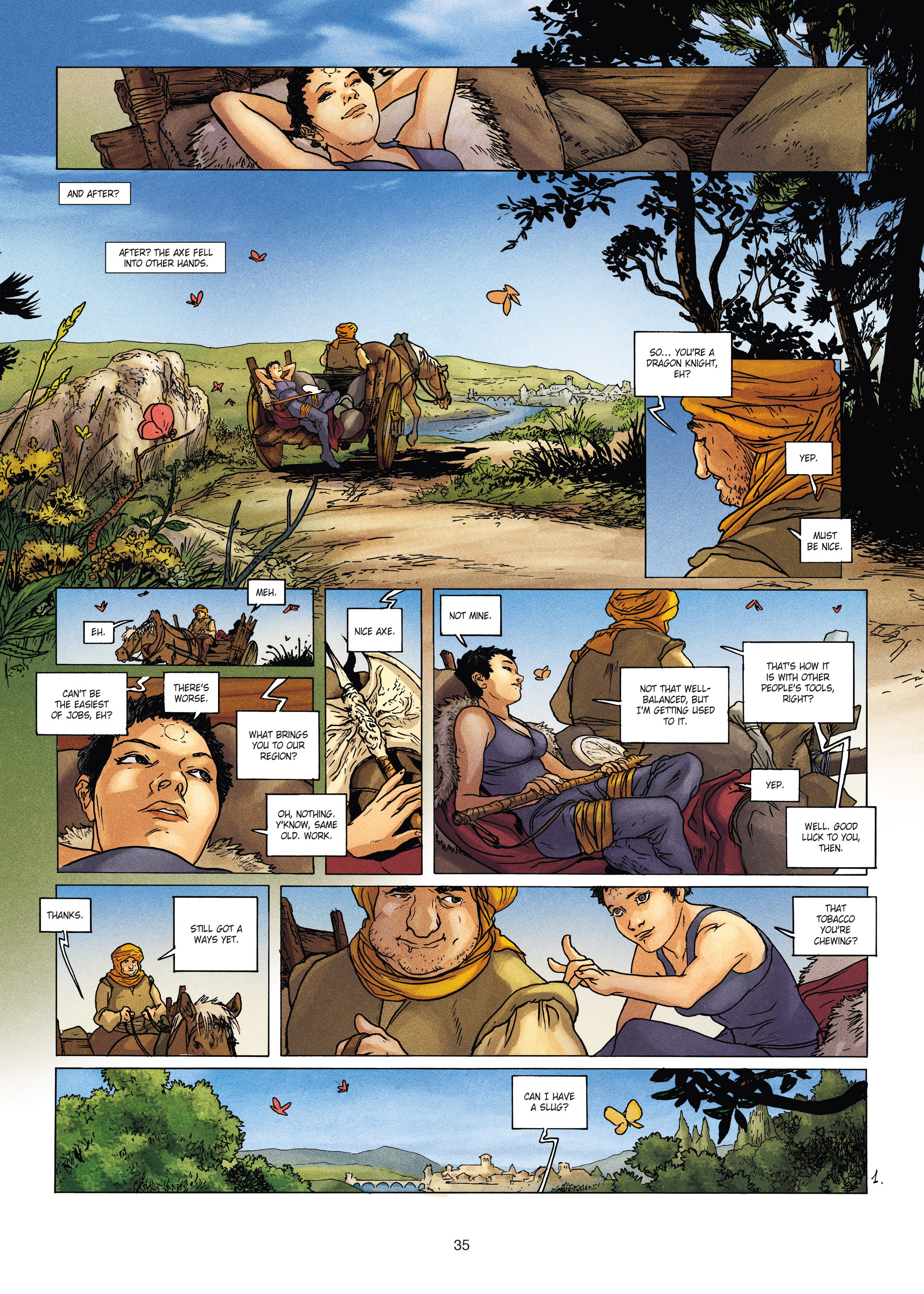 Read online Chronicles of the Dragon Knights comic -  Issue #21 - 35