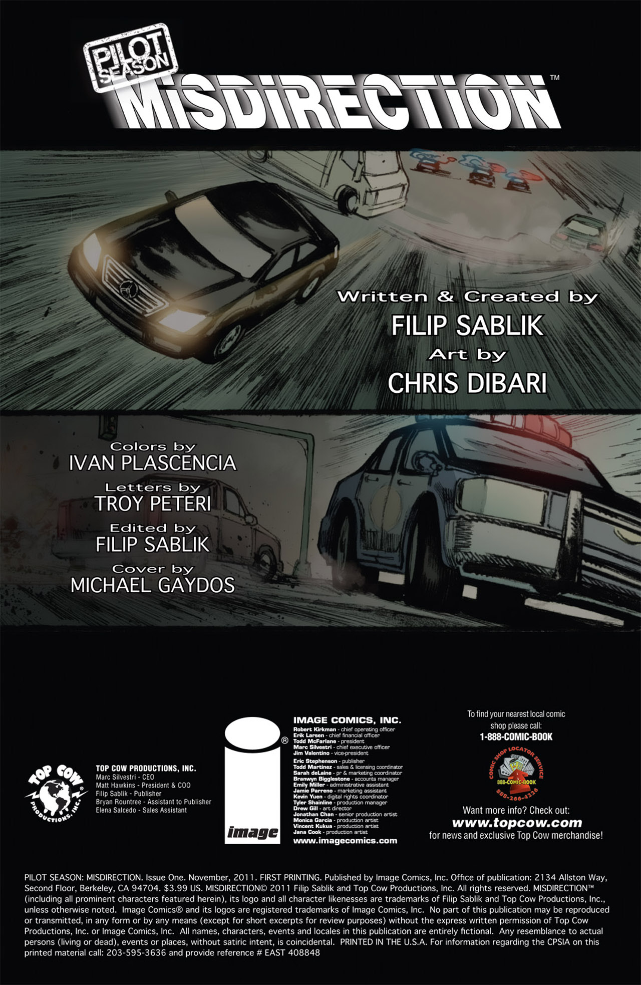 Read online Pilot Season 2011 comic -  Issue # Issue Misdirection - 2