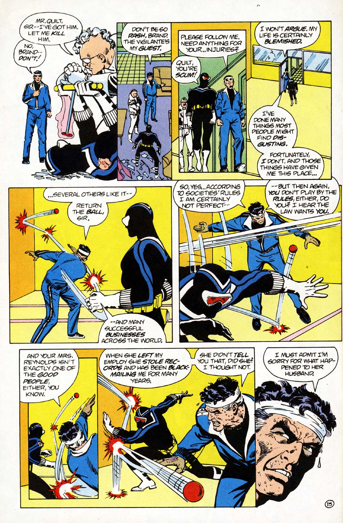 Read online Vigilante (1983) comic -  Issue #1 - 16