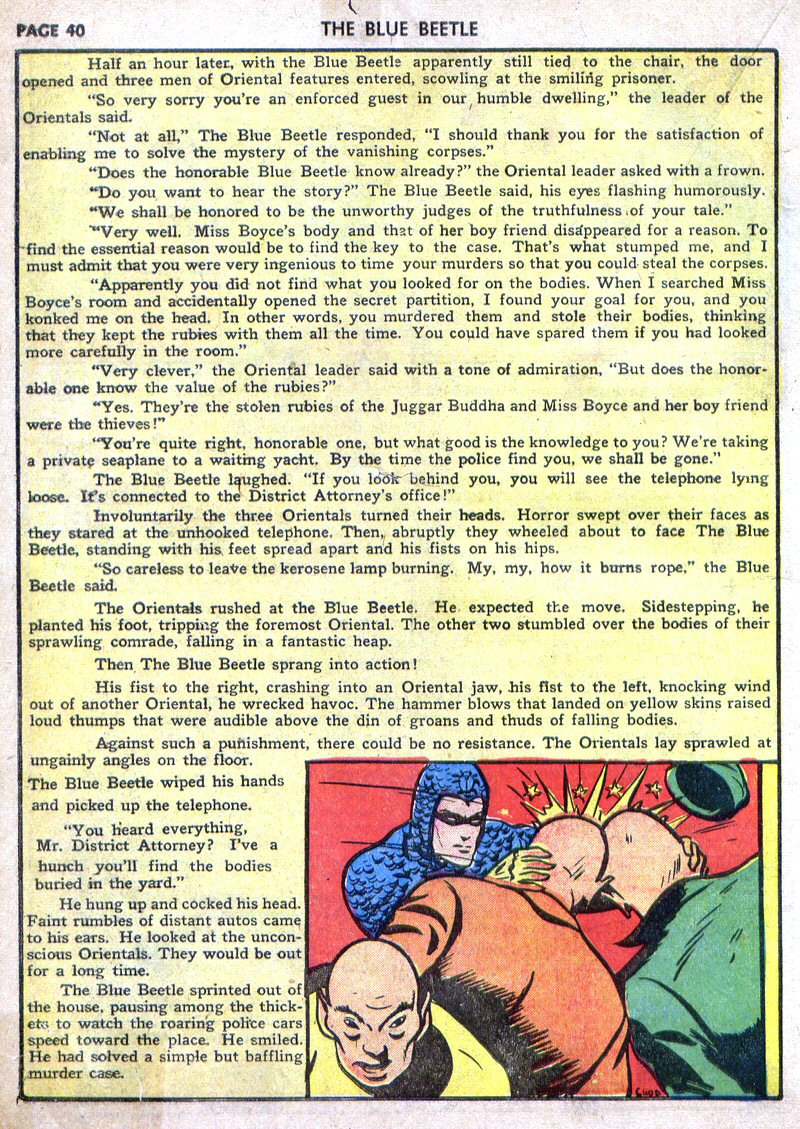 Read online The Blue Beetle comic -  Issue #4 - 41