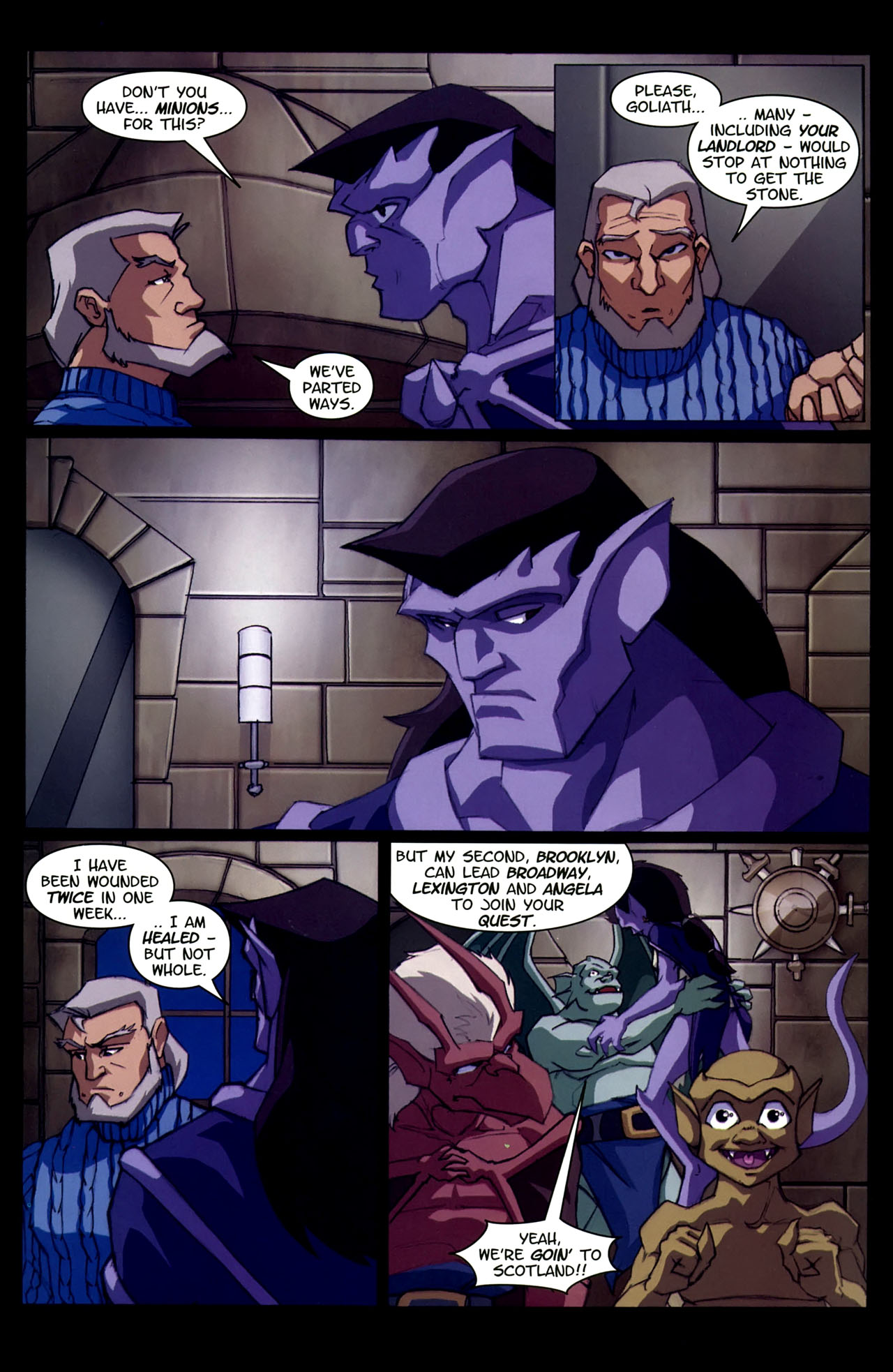 Read online Gargoyles (2006) comic -  Issue #7 - 8