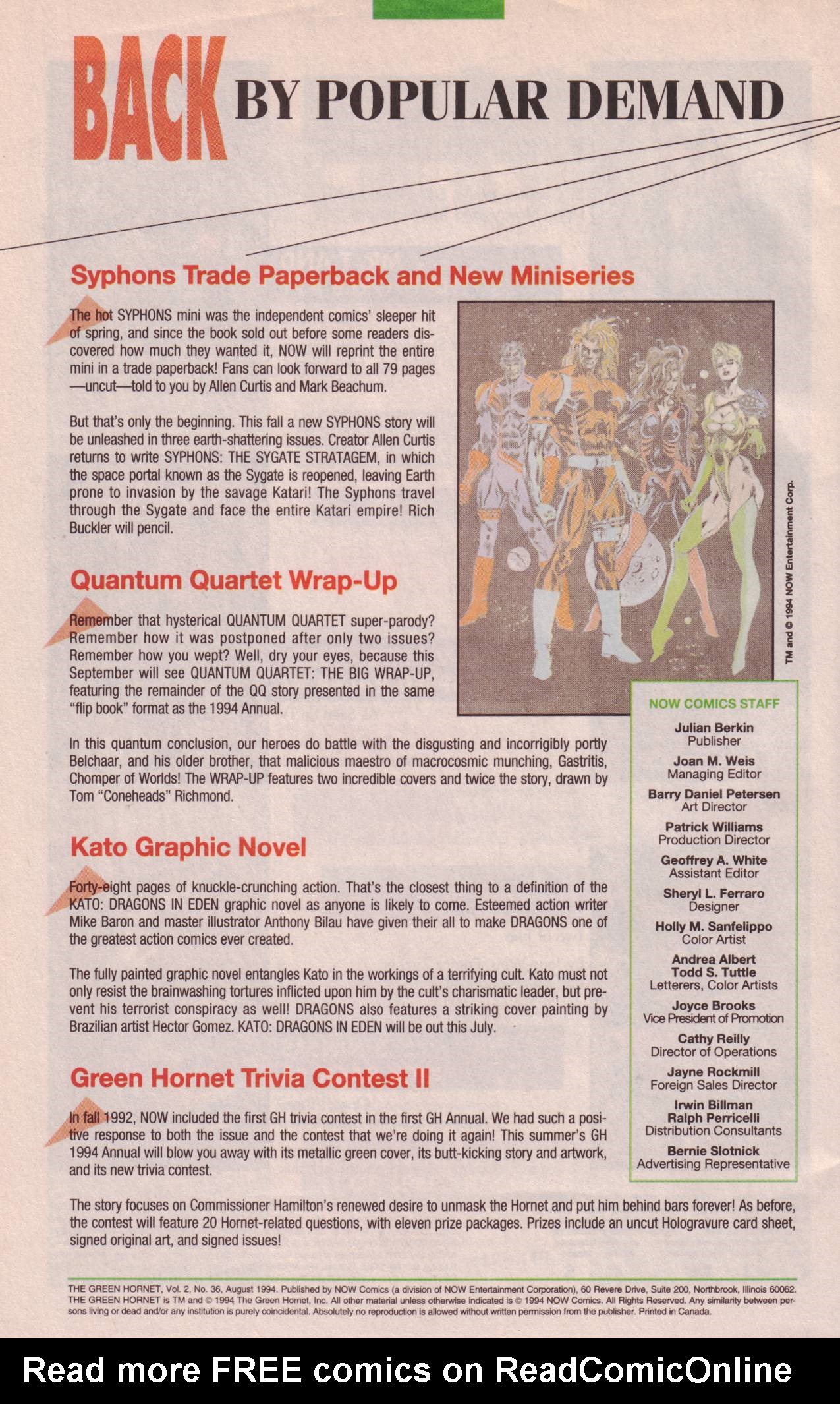 Read online The Green Hornet (1991) comic -  Issue #36 - 23