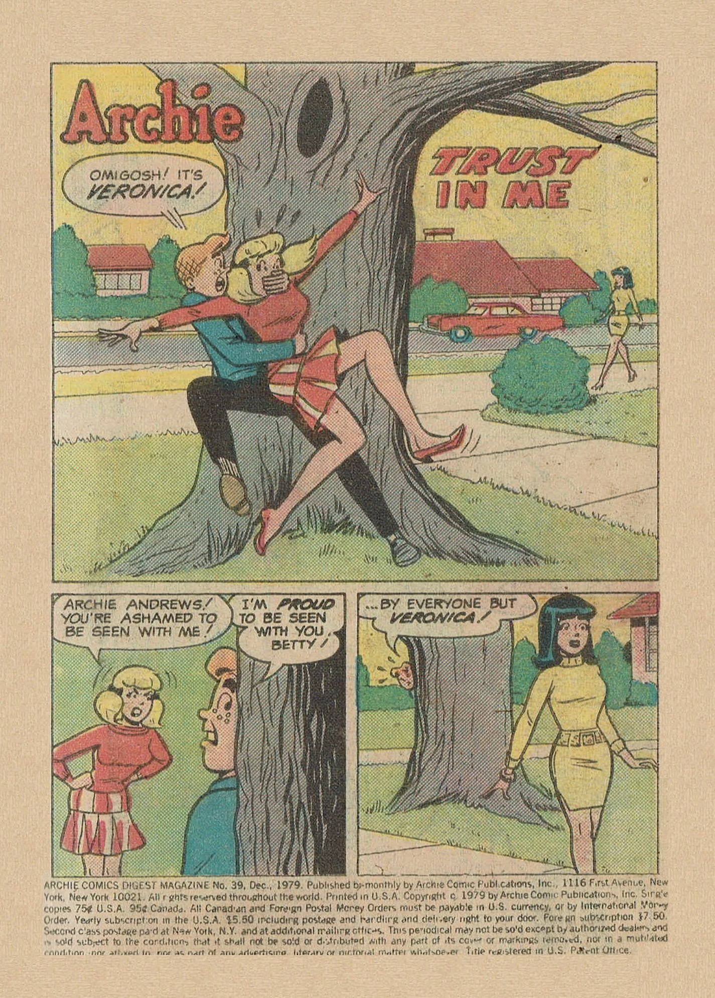 Read online Archie Digest Magazine comic -  Issue #39 - 3