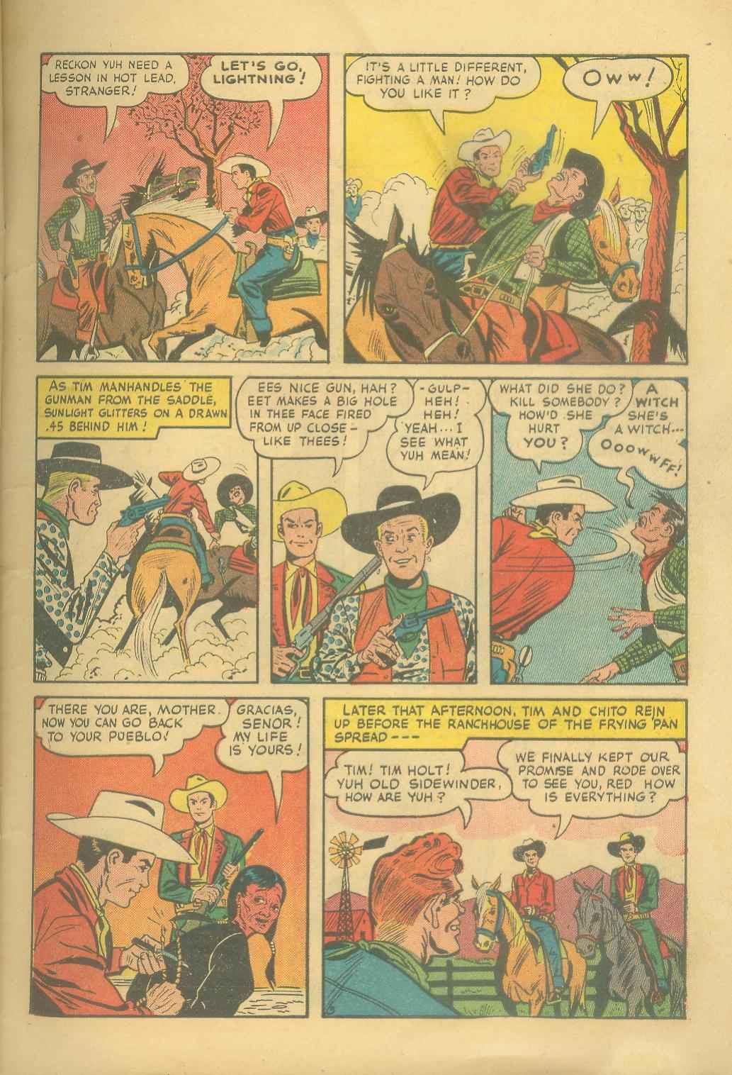 Read online Tim Holt comic -  Issue #2 - 5