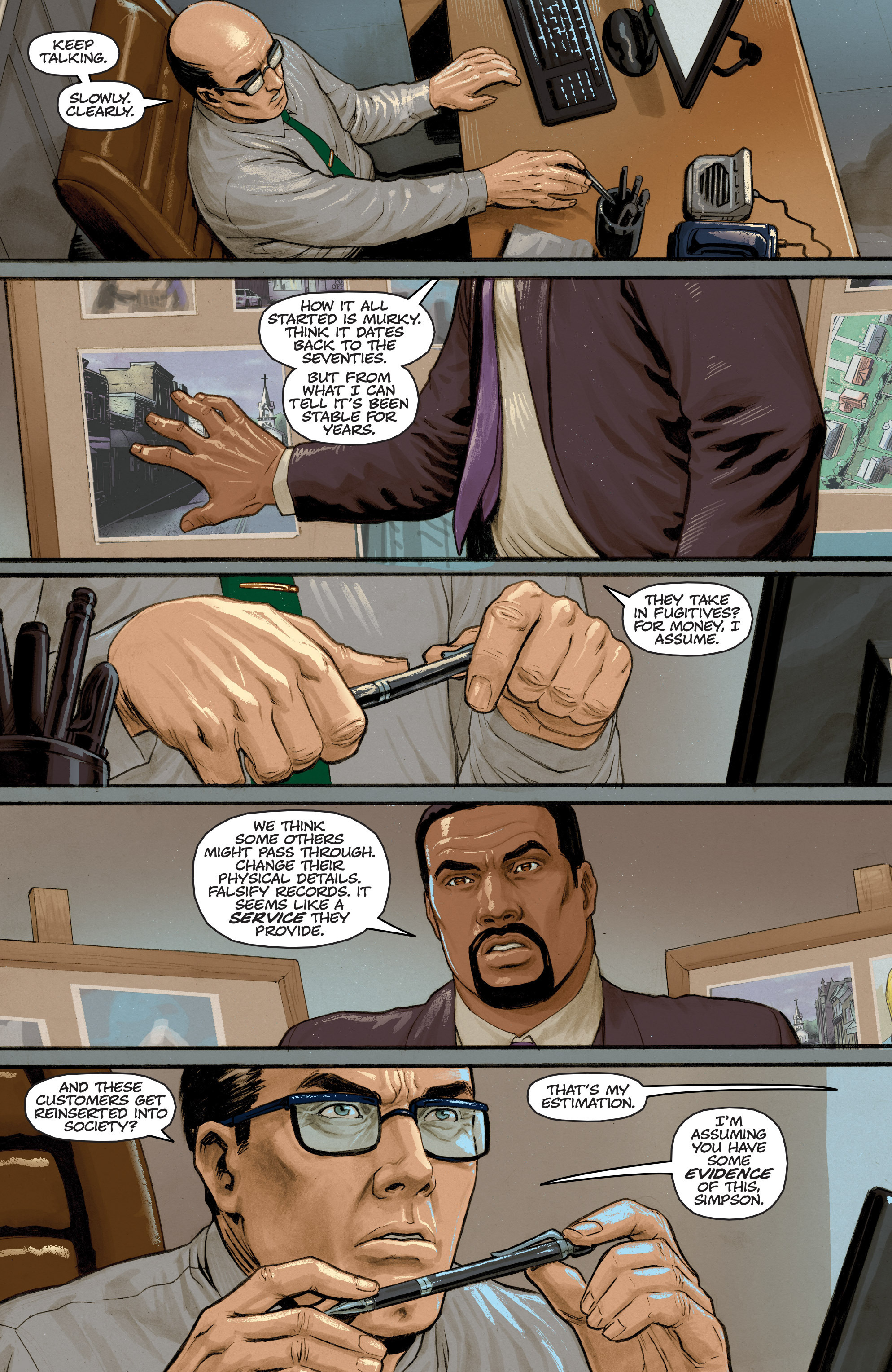 Read online Postal: FBI Dossier comic -  Issue # Full - 4