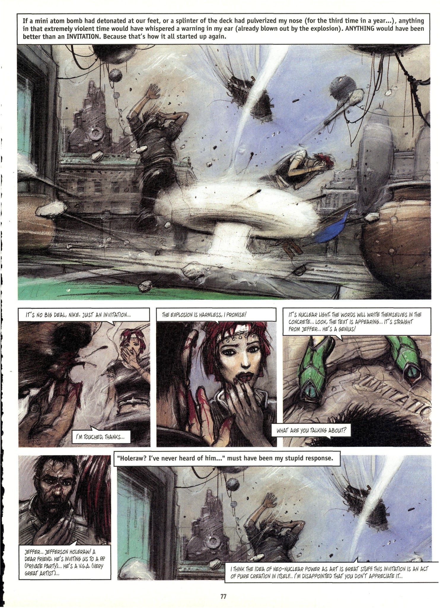 Read online The Bilal Library comic -  Issue # TPB 2 - 14