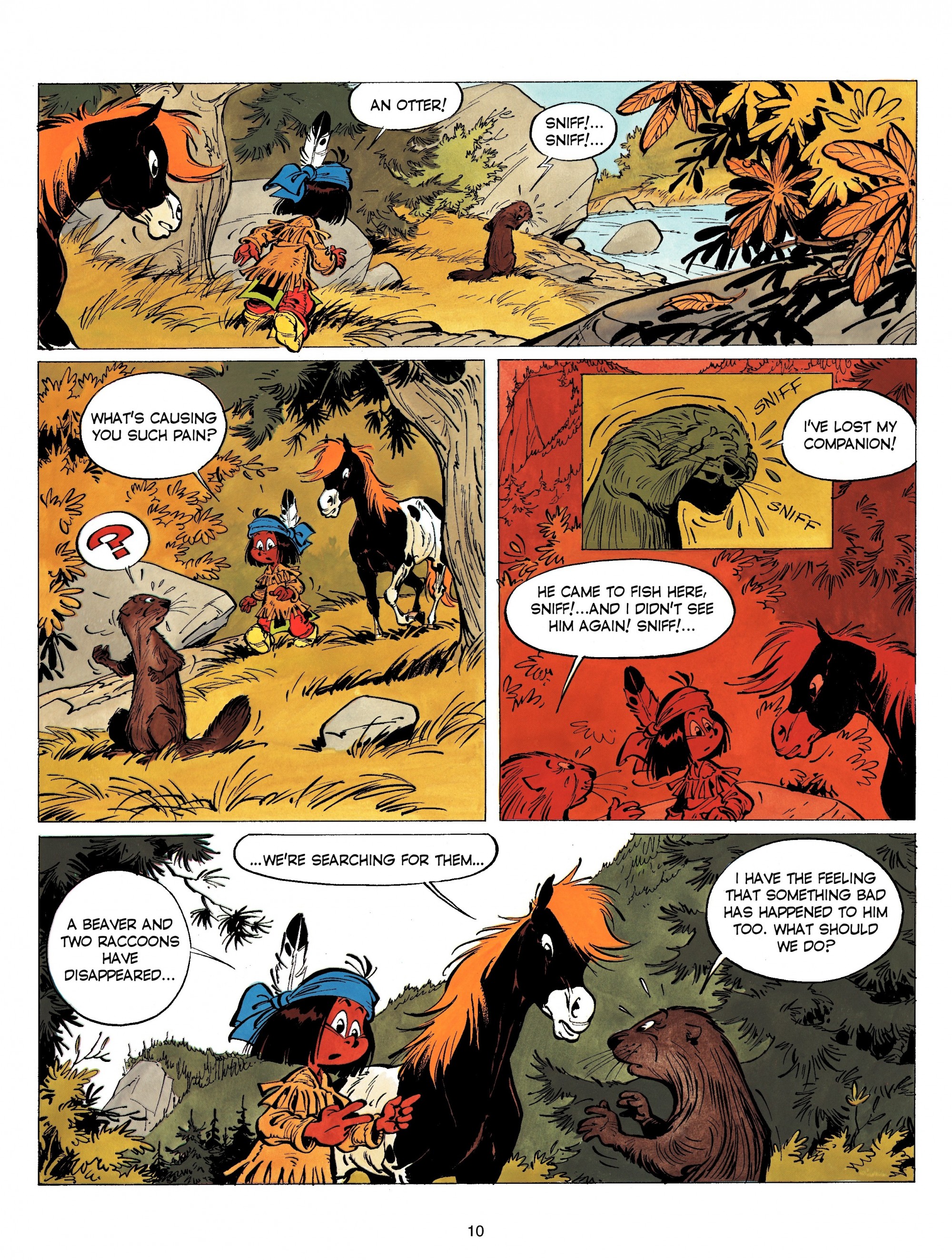 Read online Yakari comic -  Issue #4 - 10