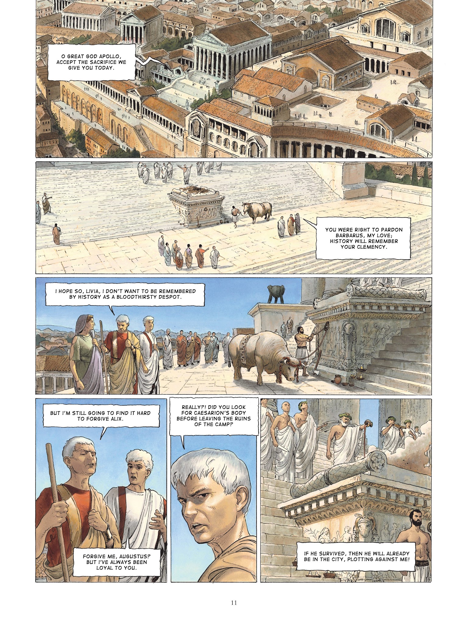 Read online Alix Senator comic -  Issue #3 - 12