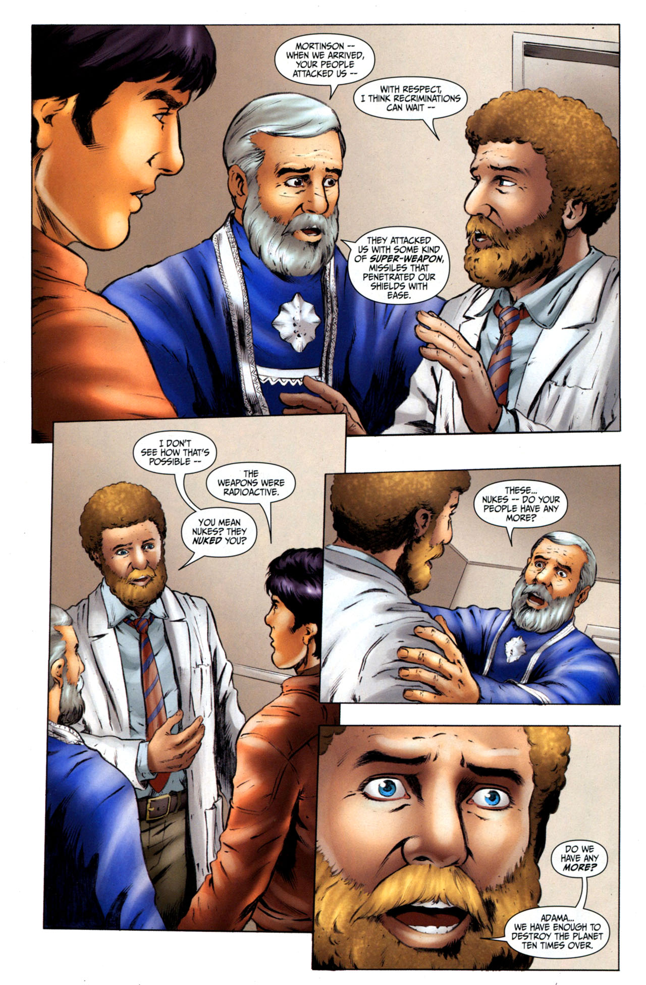 Read online Galactica 1980 comic -  Issue #4 - 5