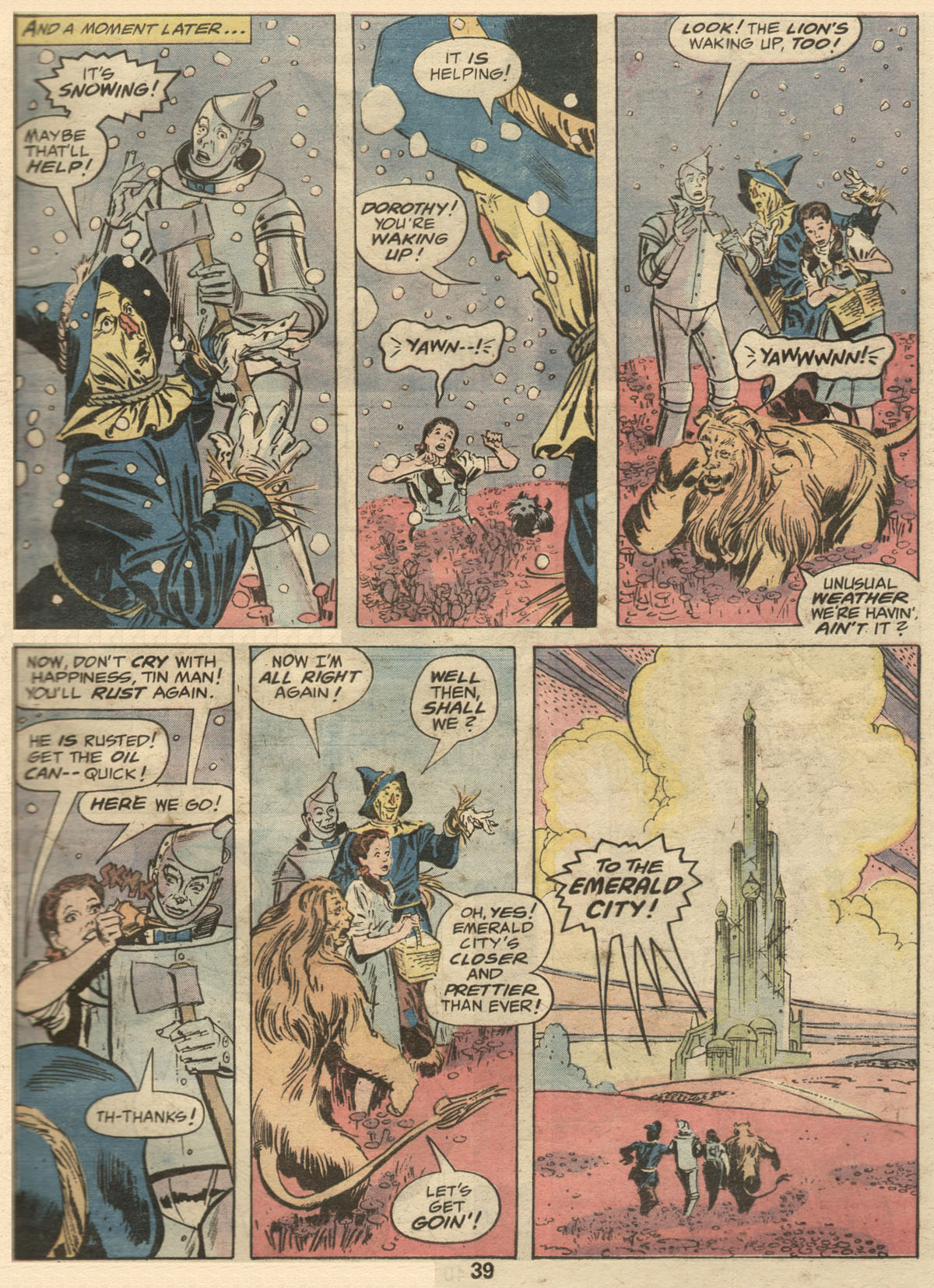 Read online Marvelous Wizard of Oz comic -  Issue # TPB - 38