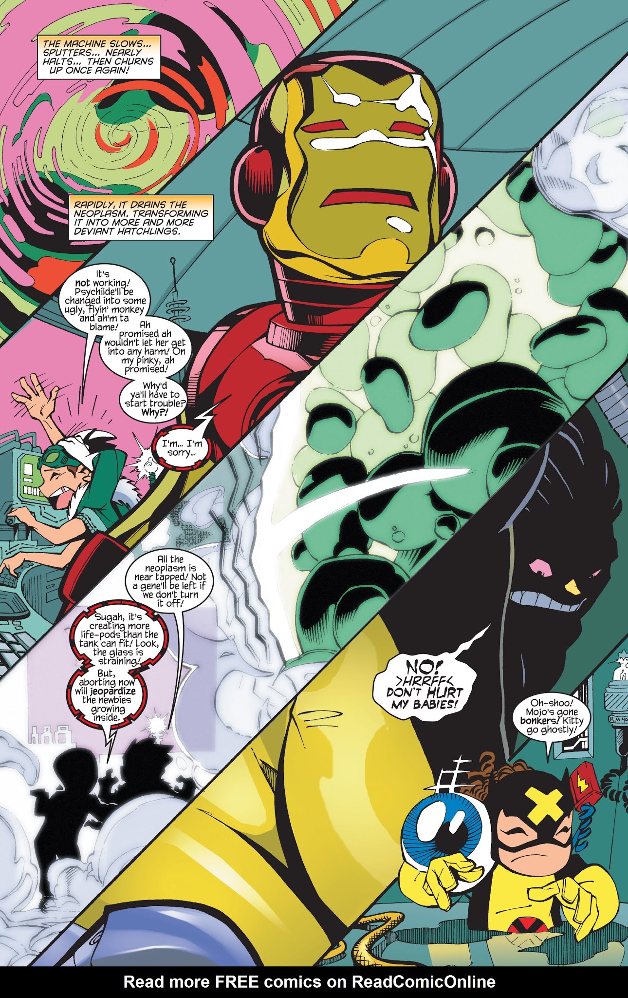 Read online Young Marvel: Little X-Men, Little Avengers, Big Trouble comic -  Issue # TPB - 110